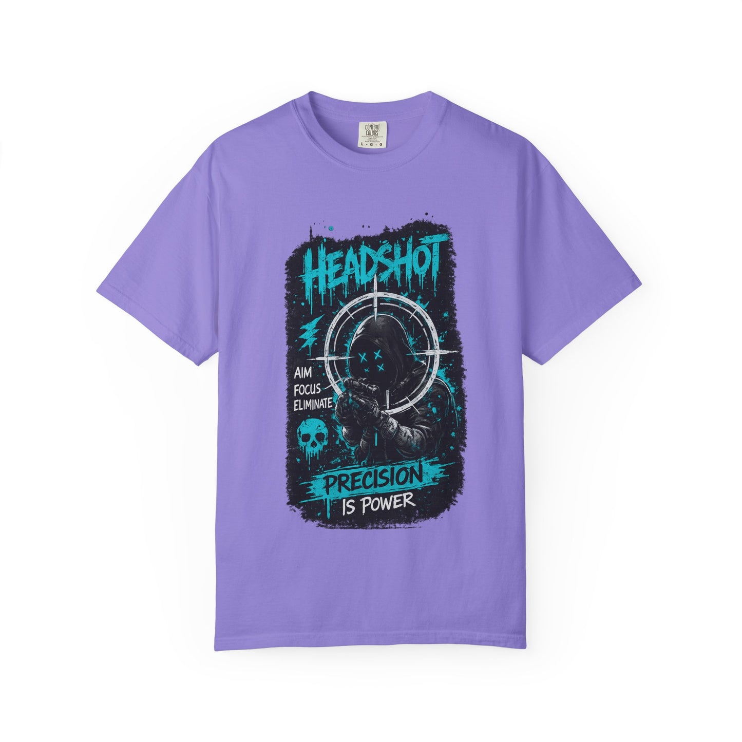 Headshot Precision T-Shirt — Gamer Target Graphic Tee