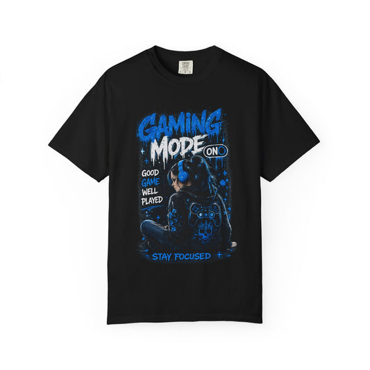 Gaming Mode T‑Shirt — "Gaming Mode On" Graphic Tee for Gamers