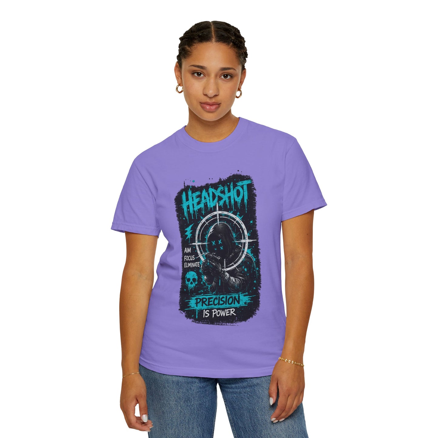 Headshot Precision T-Shirt — Gamer Target Graphic Tee