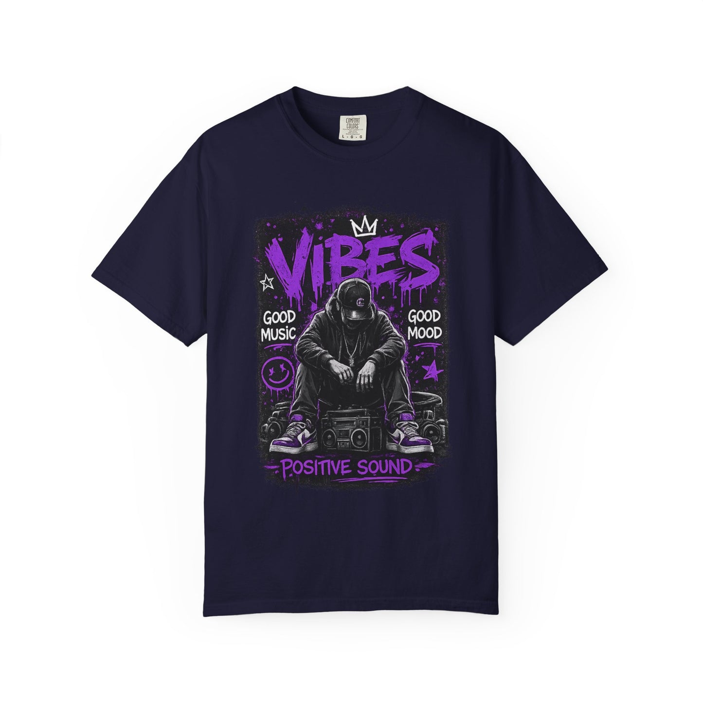 Vibes Graphic T-Shirt — Positive Sound Music Tee