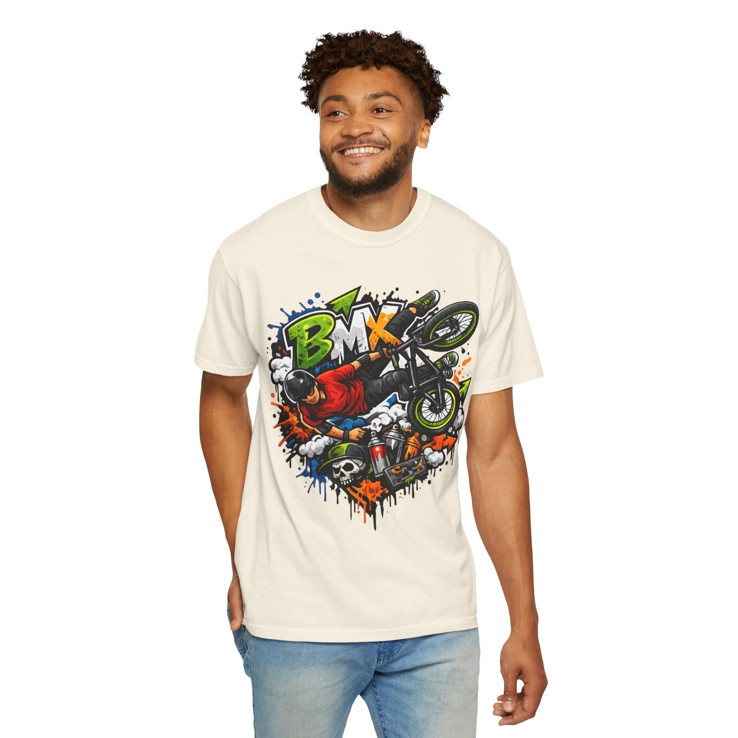BMX Stunt Rider Graphic T-Shirt
