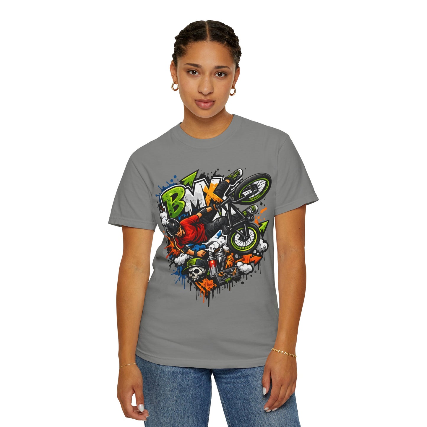 BMX Stunt Rider Graphic T-Shirt