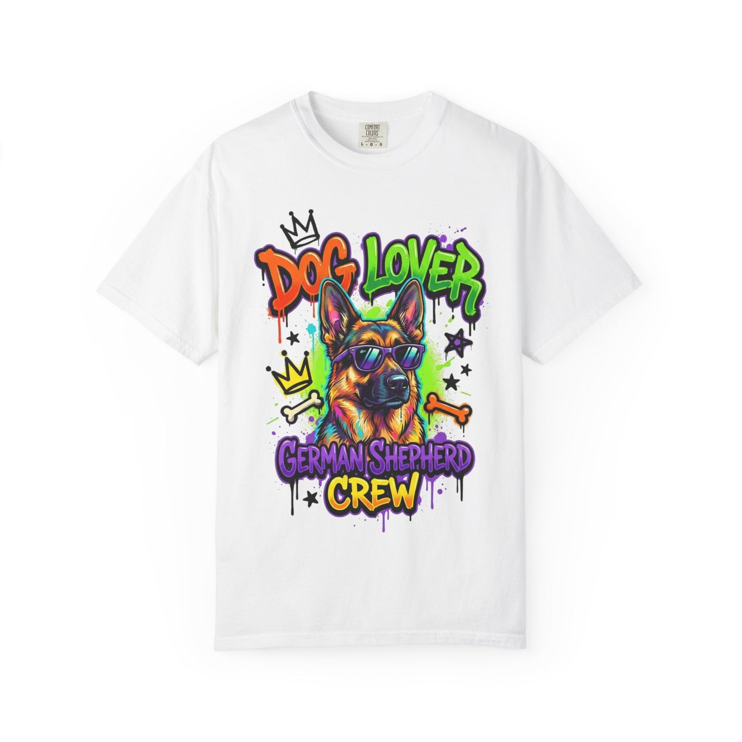 Dog Lover German Shepherd Crew T-Shirt