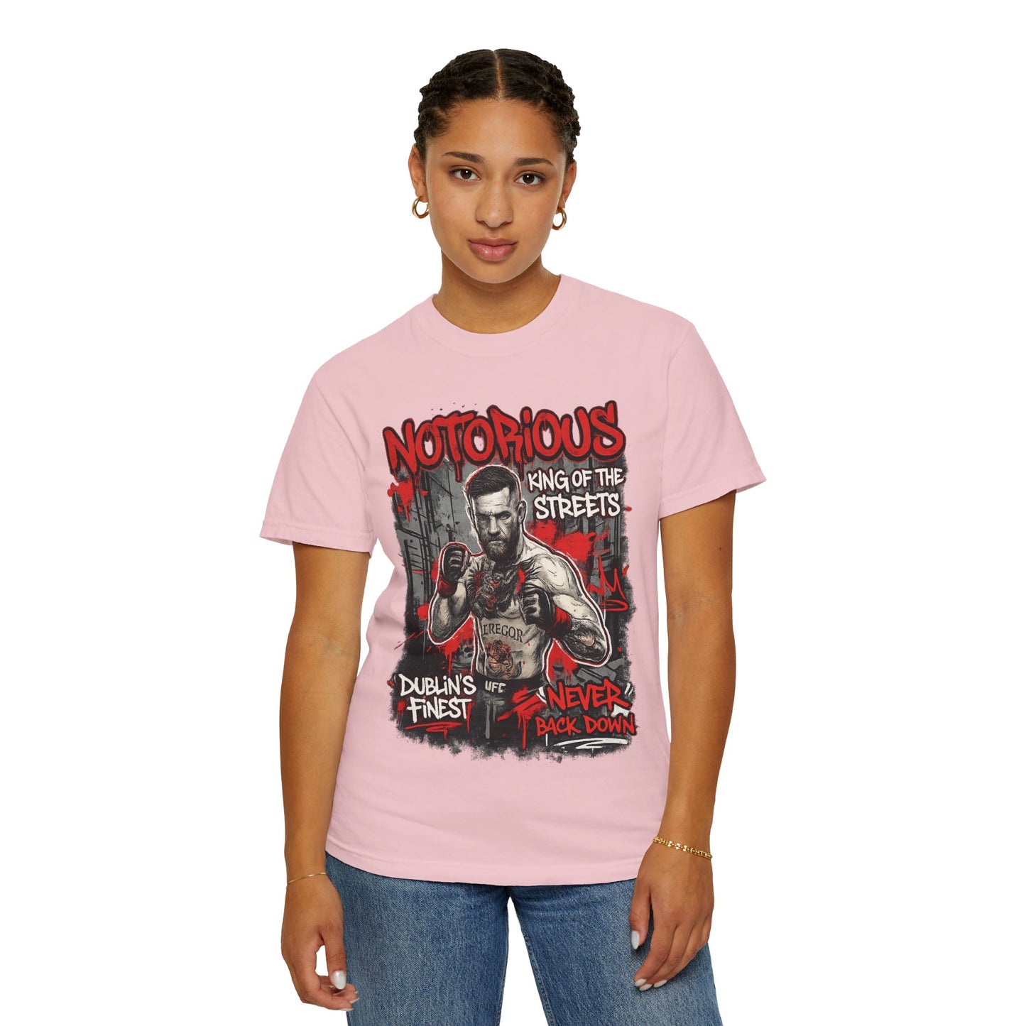 Notorious 'King of the Streets' T-Shirt — Dublin's Finest Boxing Graphic Tee