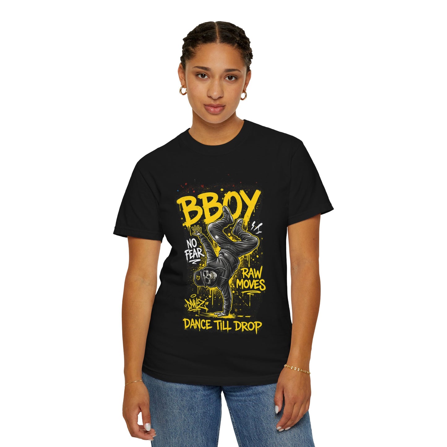 Bboy Breakdance T-Shirt — "Dance Till Drop" Streetwear Graphic Tee