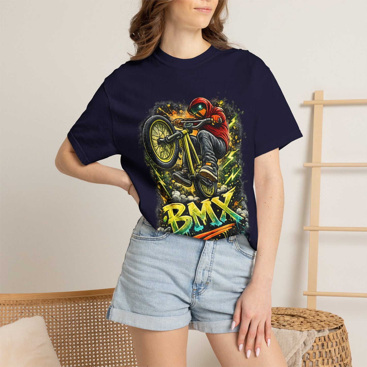BMX Stunt Rider T‑Shirt