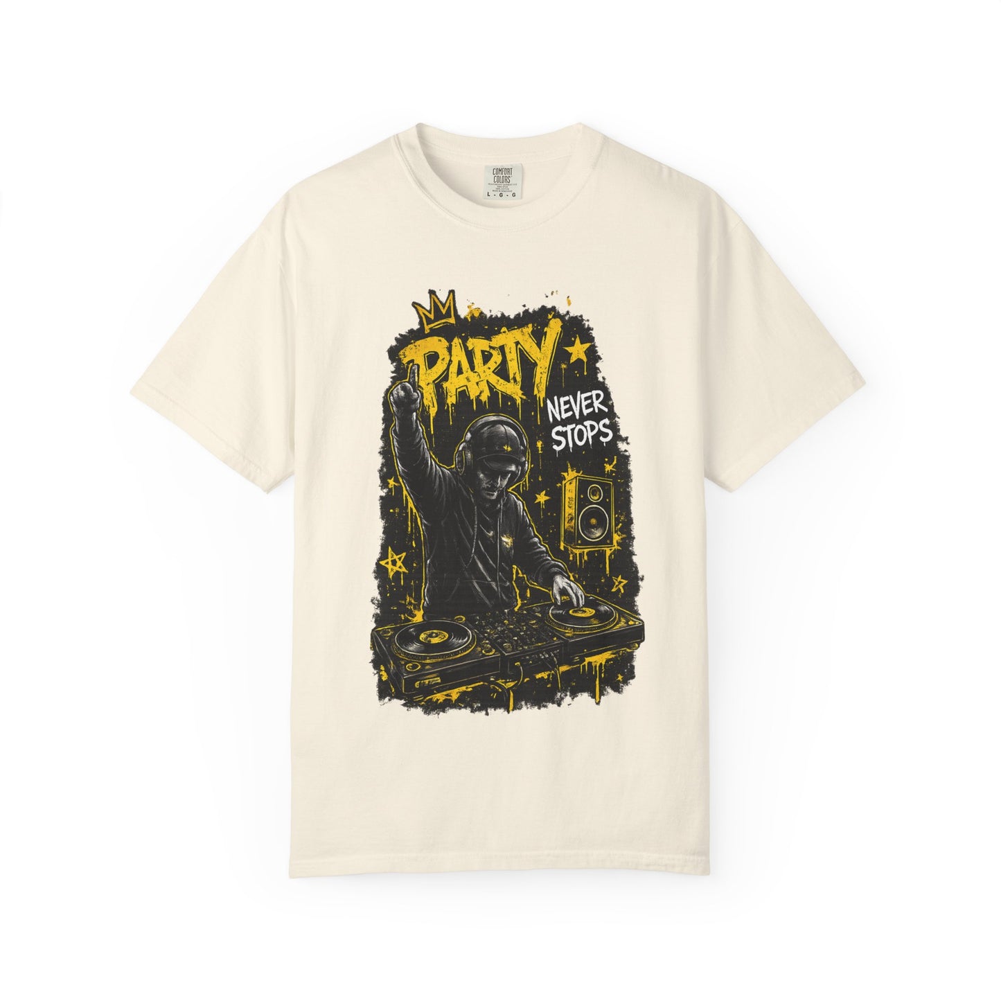 Party Never Stops DJ T-Shirt
