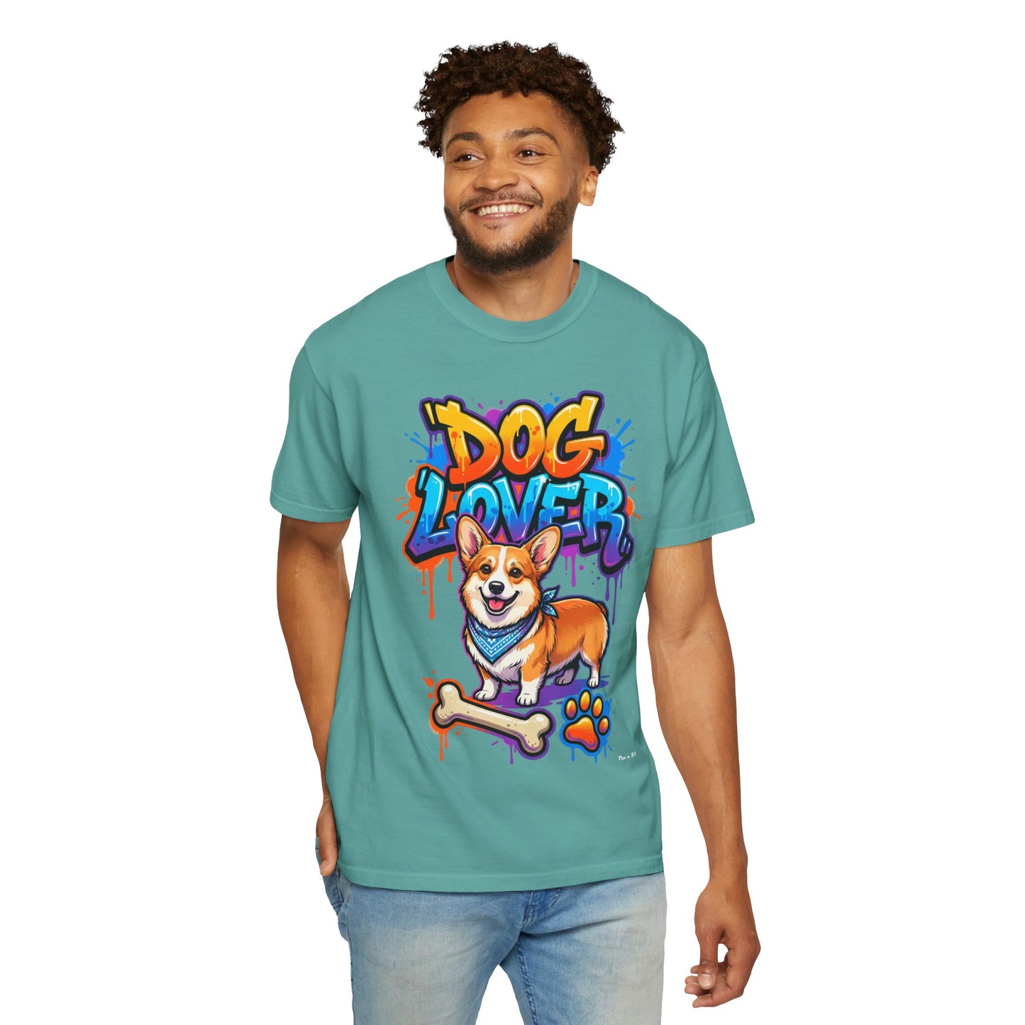 Dog Lover T-Shirt — Cute Corgi Graphic Tee