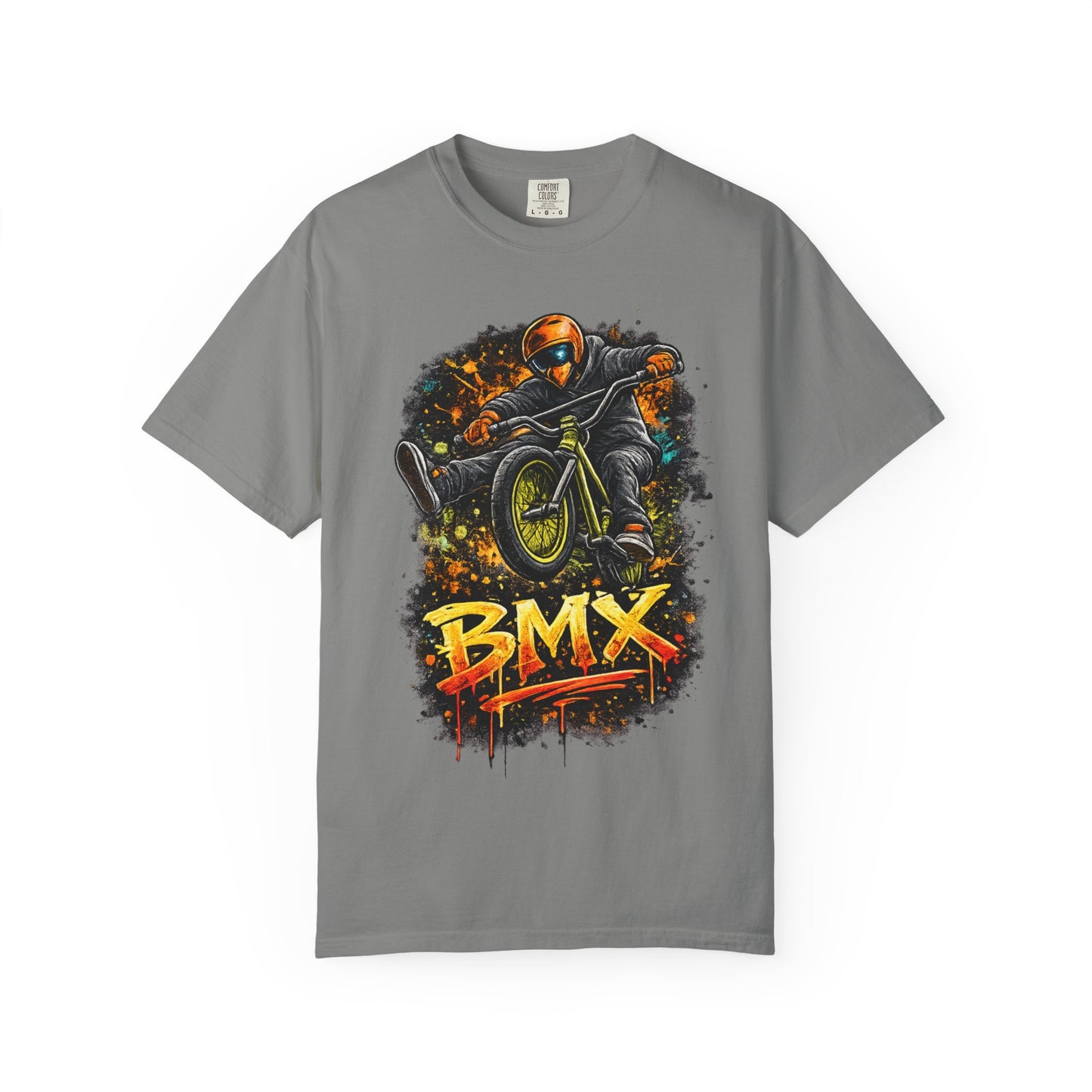 BMX Freestyle T-Shirt — Graphic BMX Rider Tee