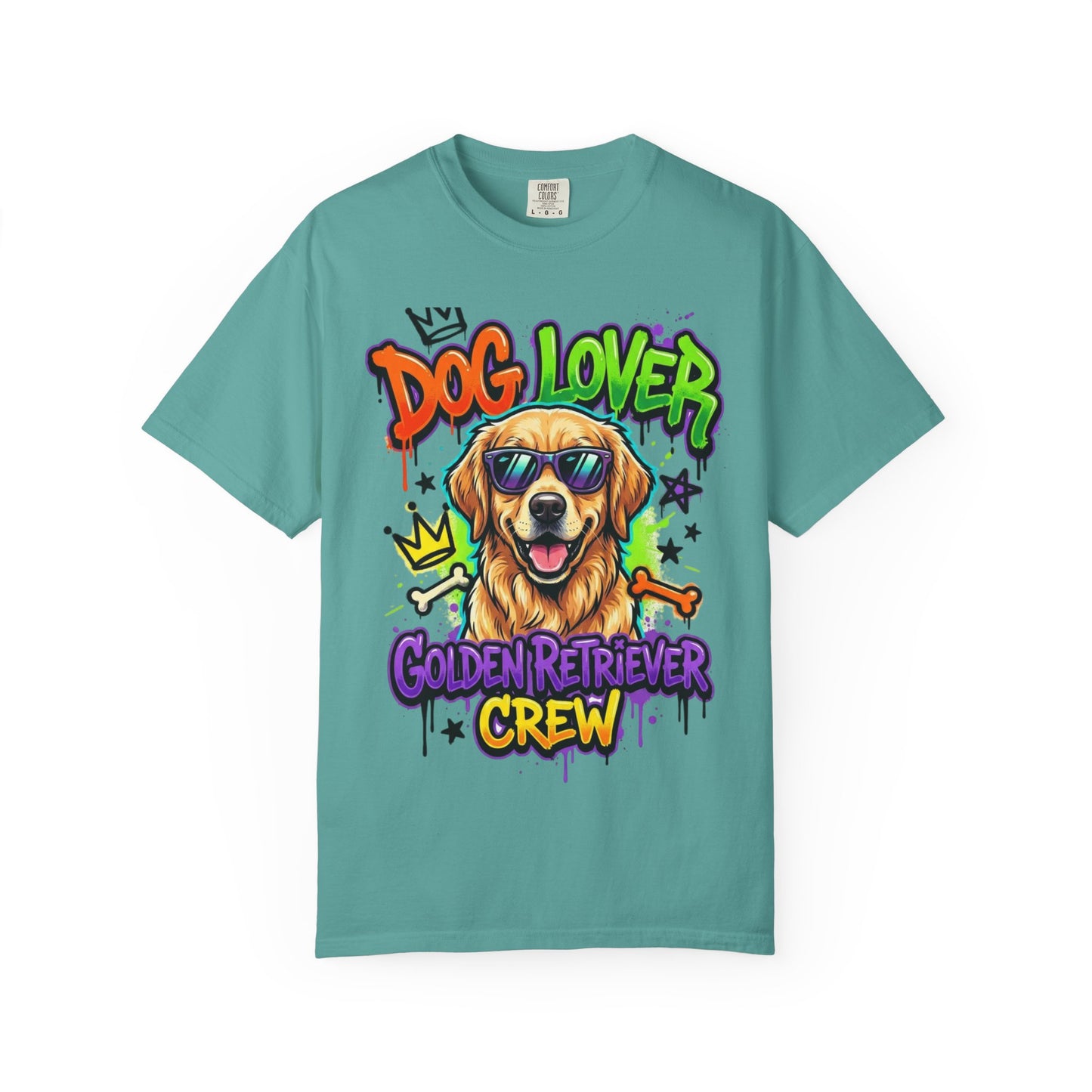 Dog Lover Golden Retriever Crew T-Shirt