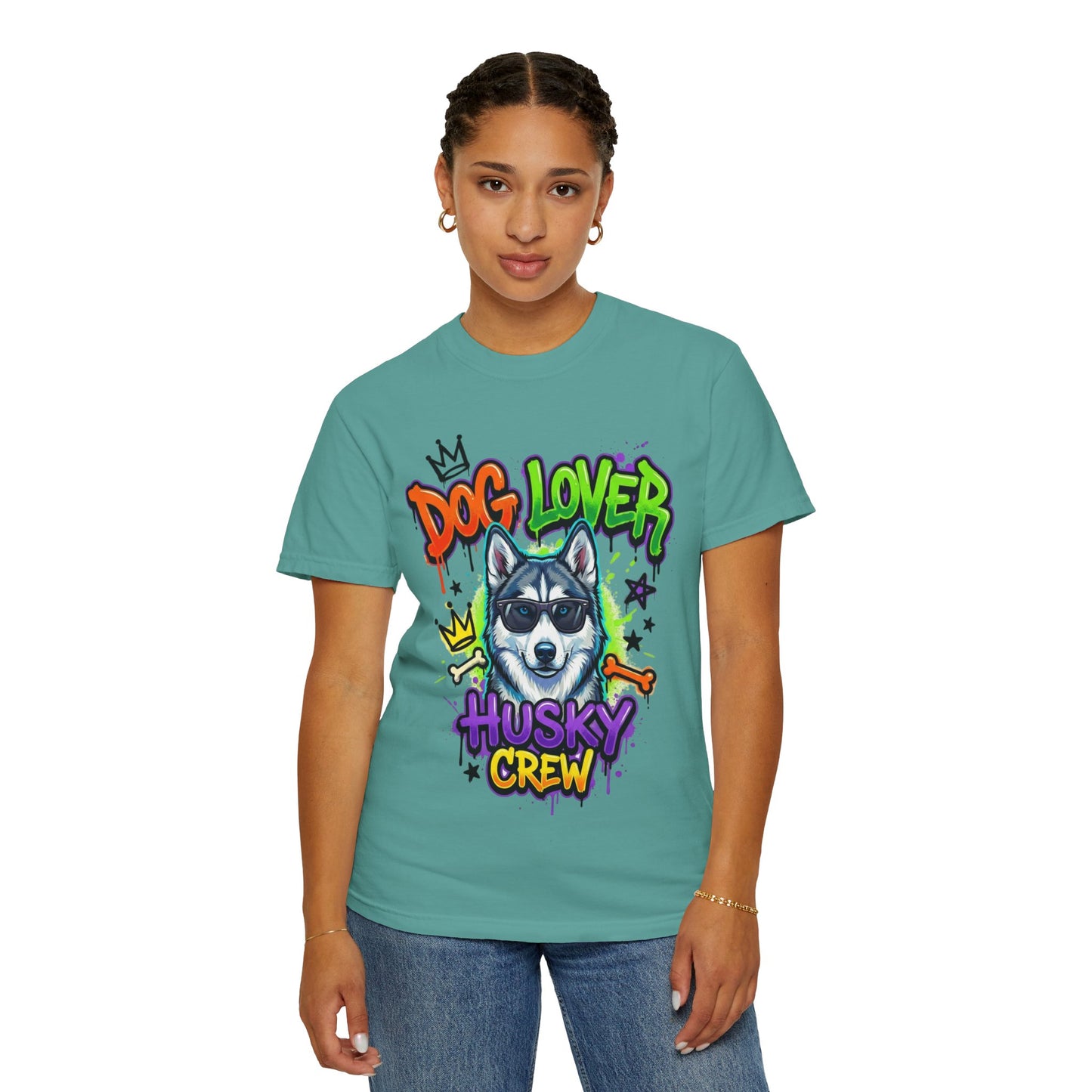 Dog Lover Husky Crew T-Shirt