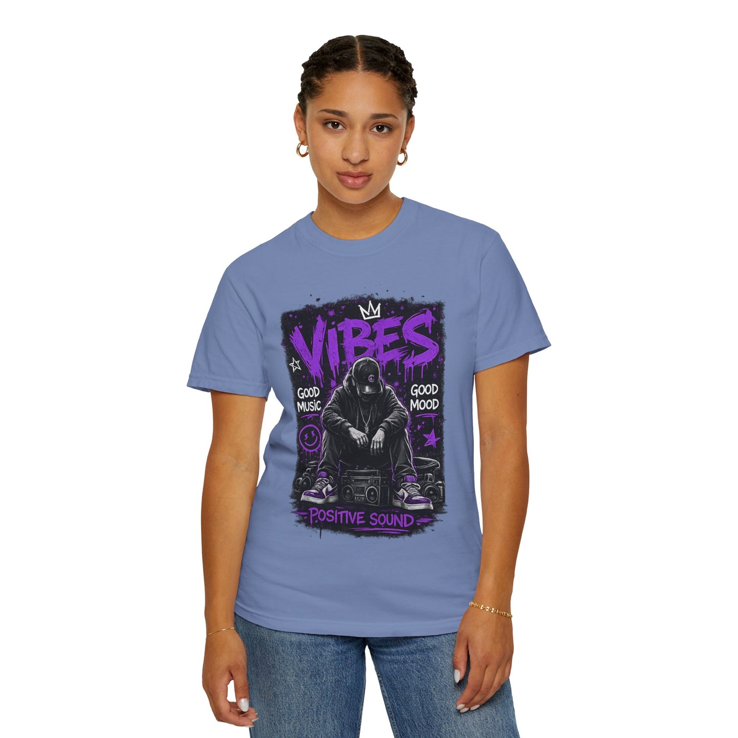 Vibes Graphic T-Shirt — Positive Sound Music Tee