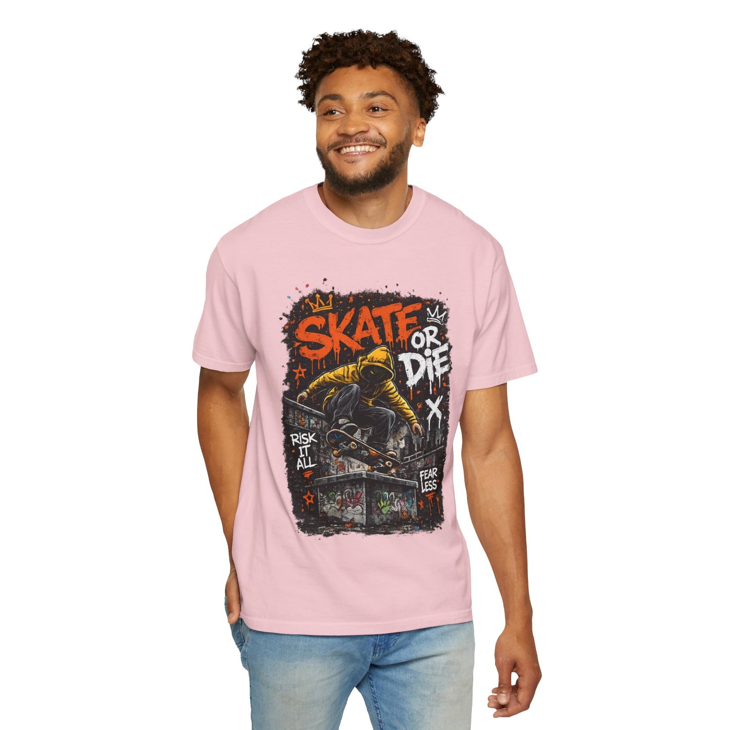 Skate or Die T-Shirt — Fearless Street Skateboard Graphic Tee