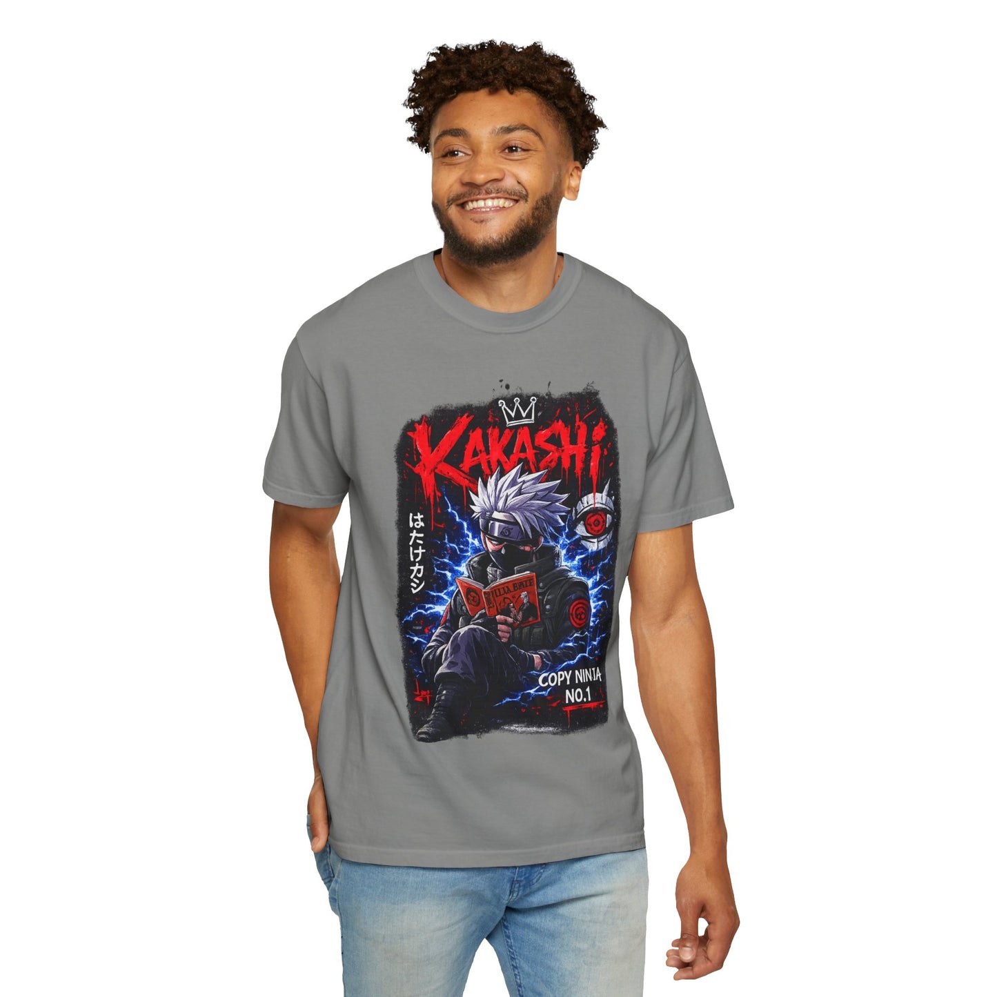 Kakashi Anime T-Shirt — 'Copy Ninja No.1' Anime Graphic Tee