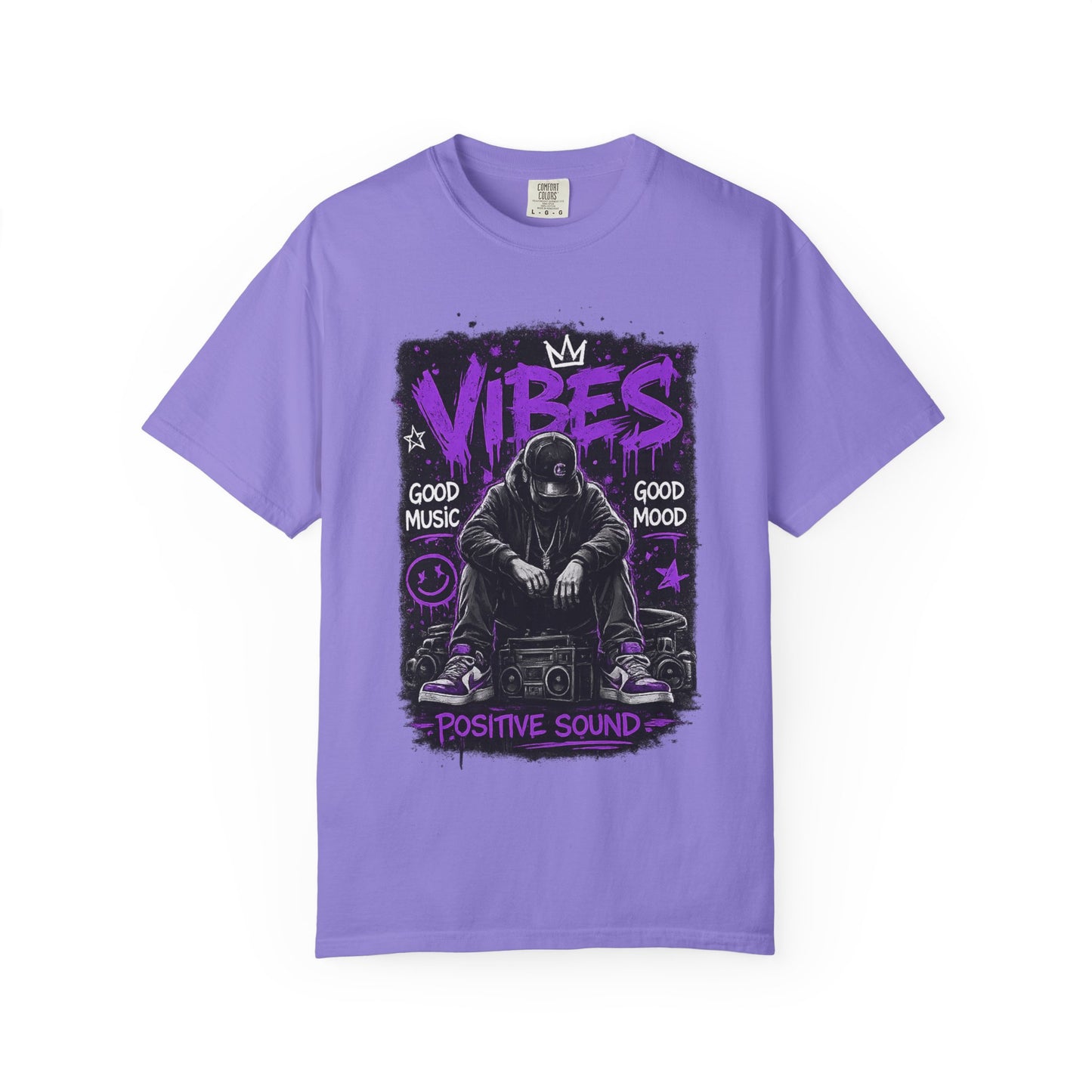 Vibes Graphic T-Shirt — Positive Sound Music Tee