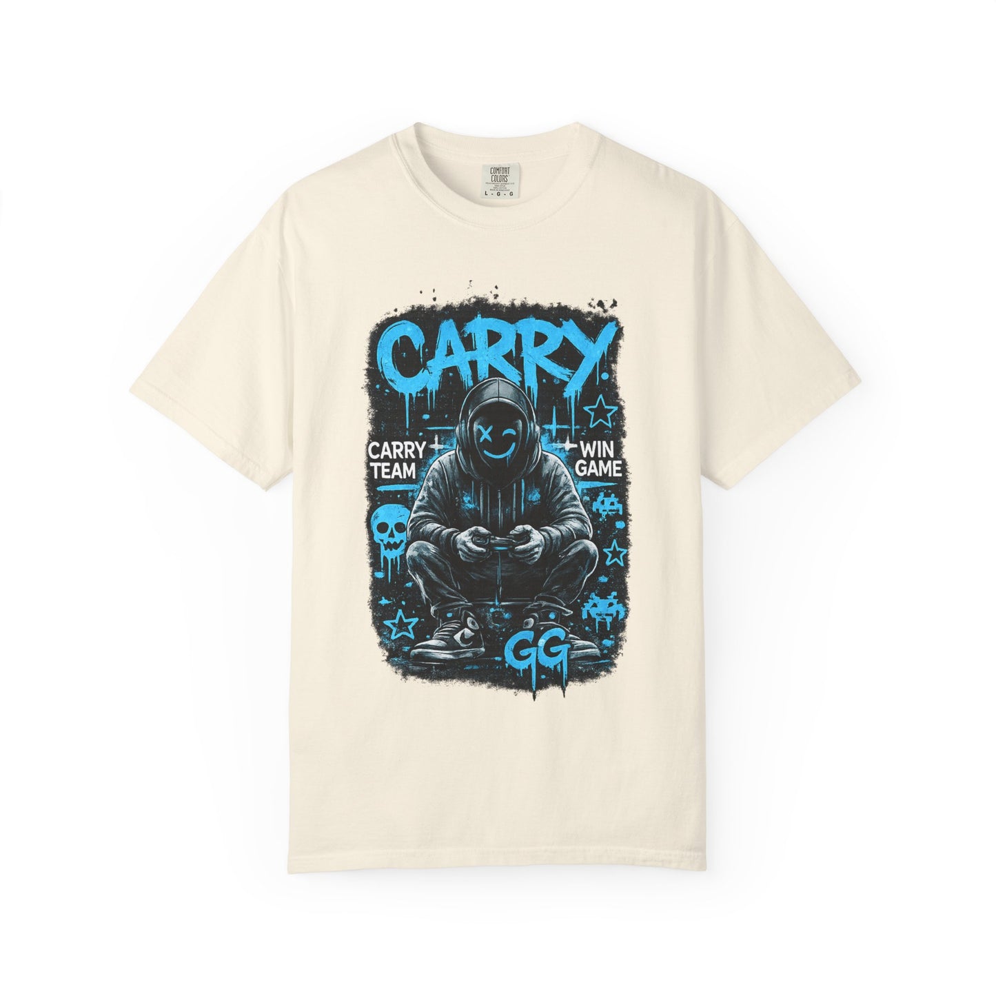 Carry Gamer Hoodie T-Shirt | Esports Gamer Graphic Tee