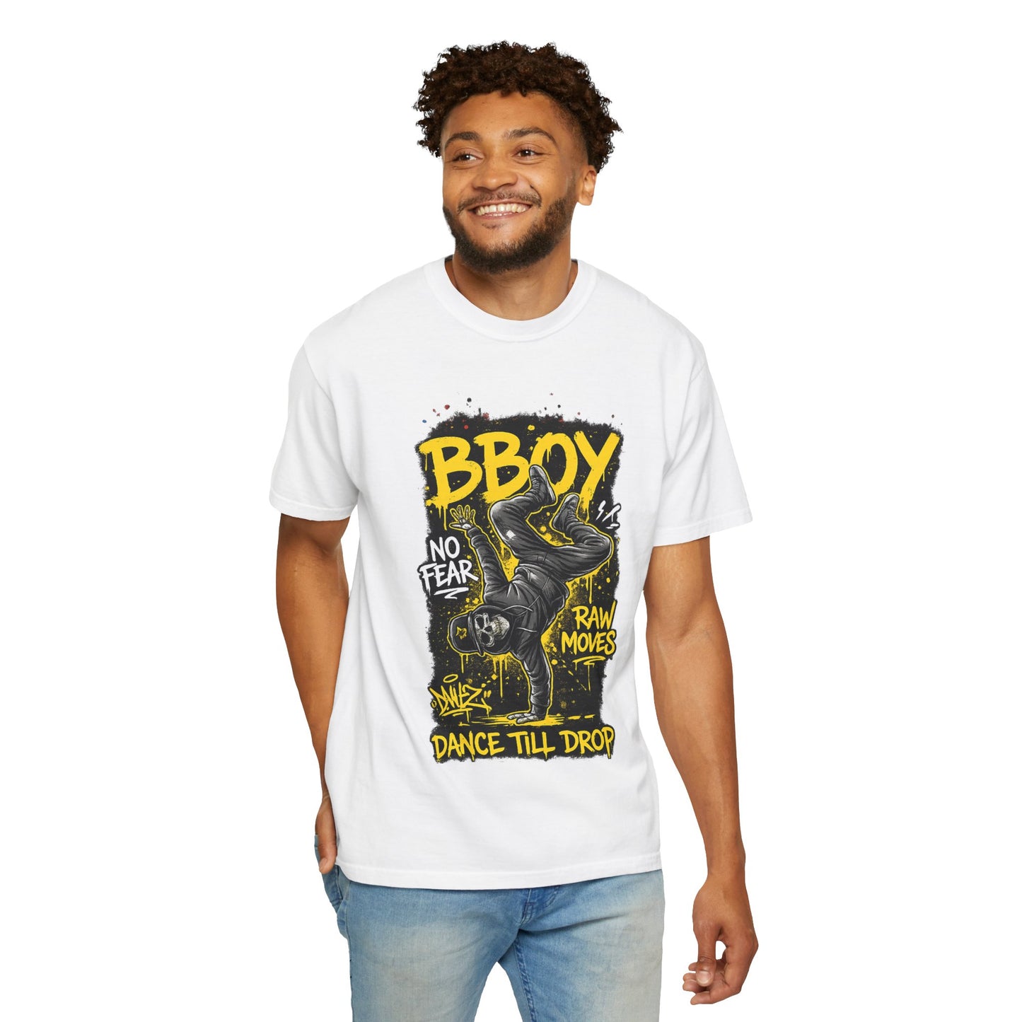 Bboy Breakdance T-Shirt — "Dance Till Drop" Streetwear Graphic Tee