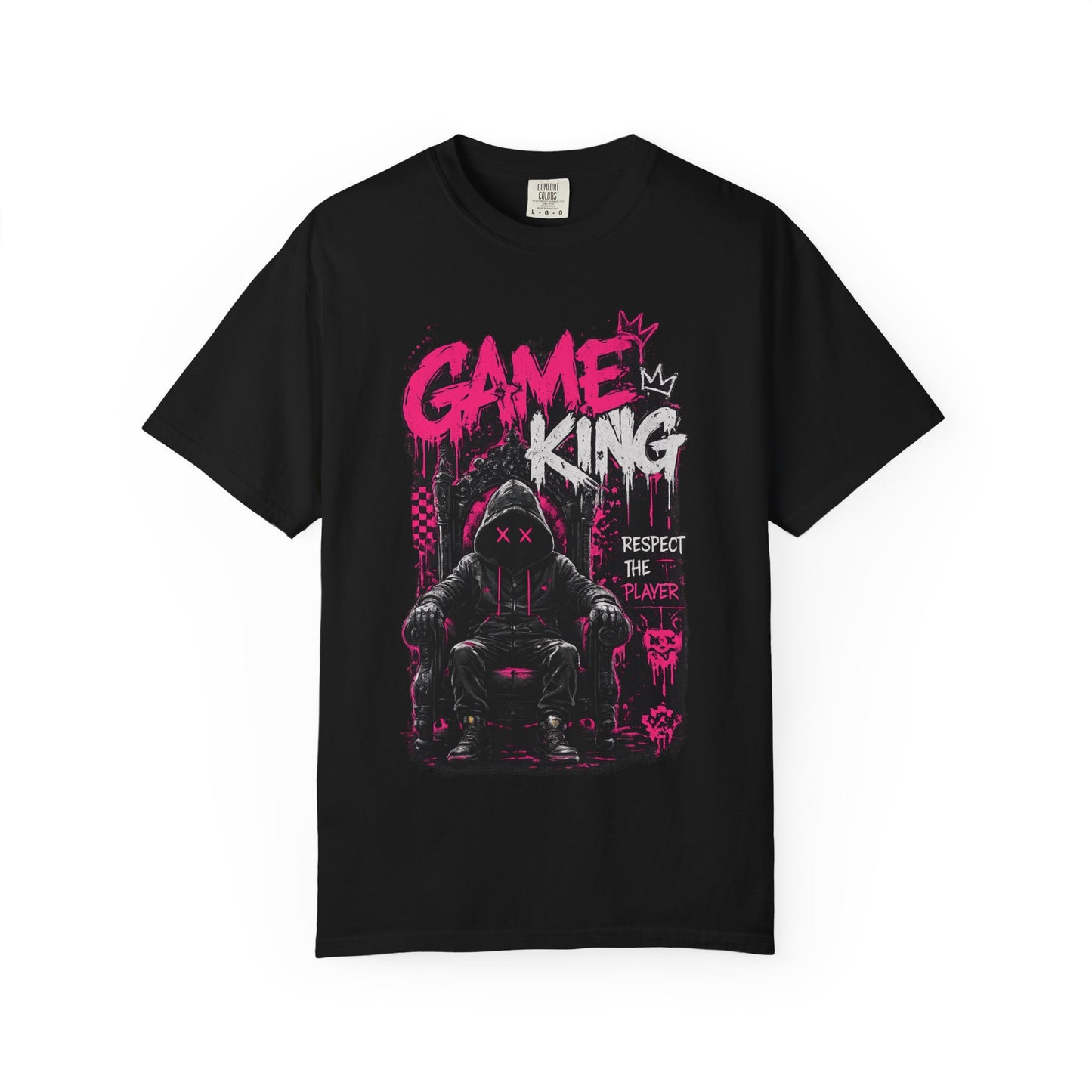 Game King Graphic T-Shirt — 'Respect The Player' Gamer Streetwear