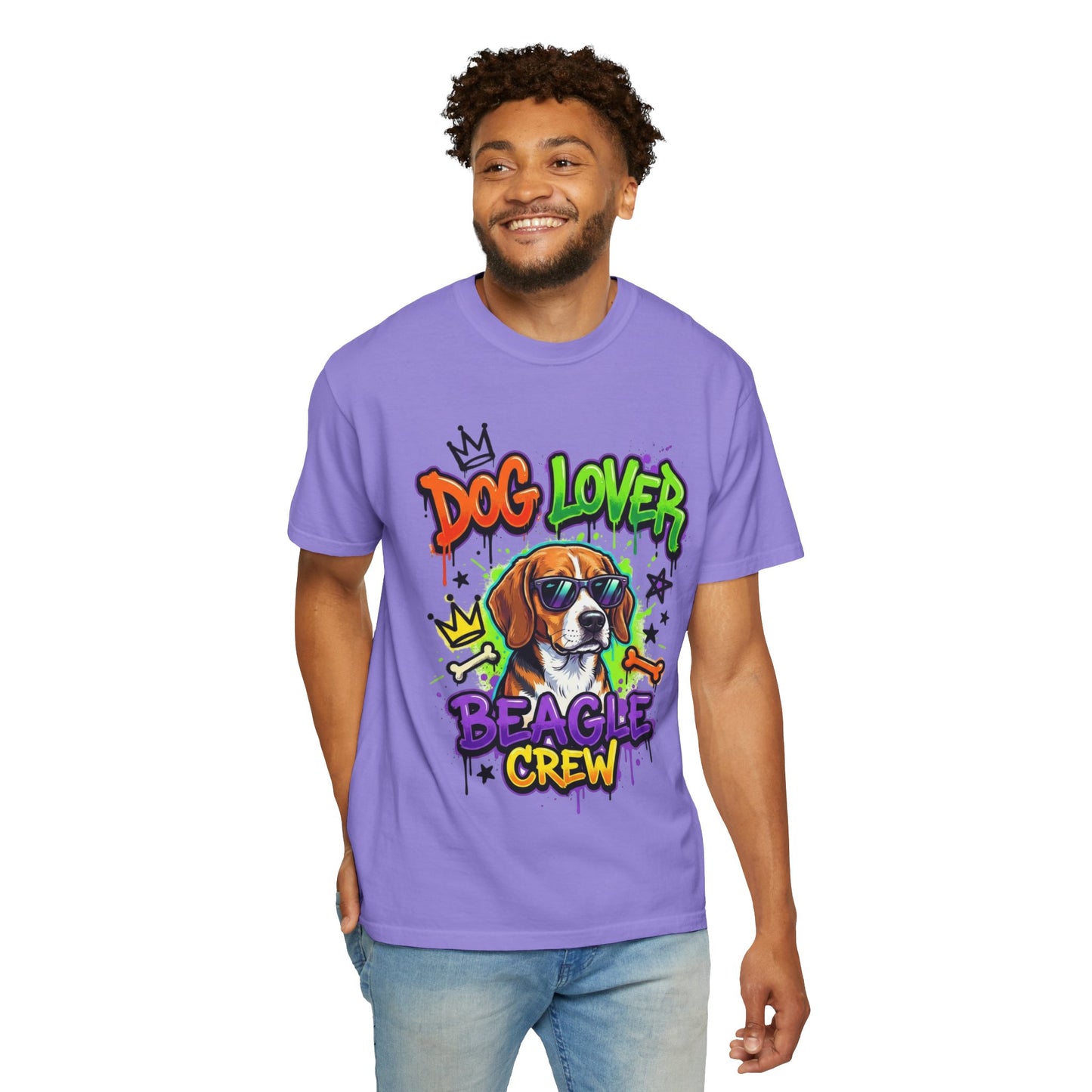 Beagle Crew Dog Lover T-Shirt — Graphic Pet Owner Tee