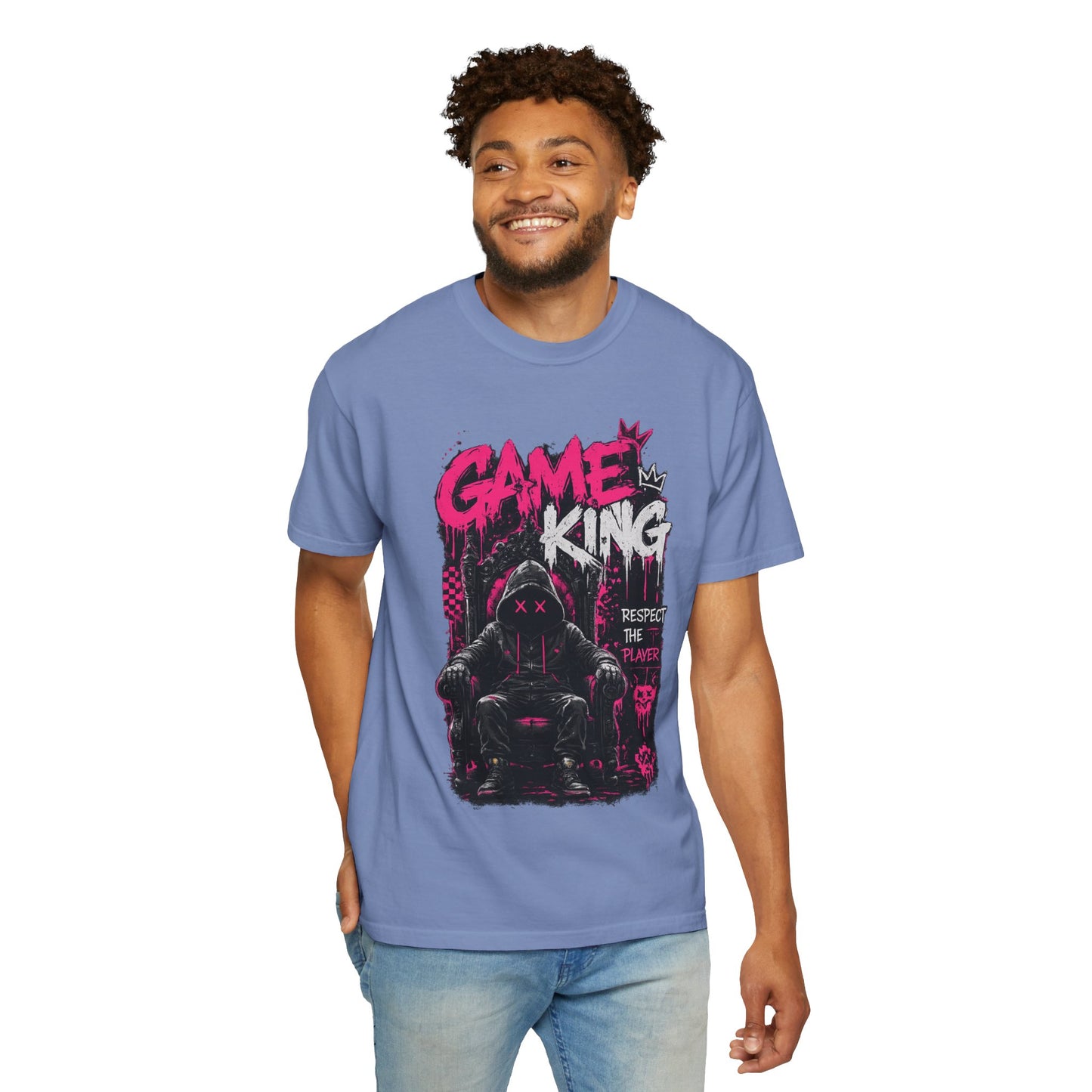 Game King Graphic T-Shirt — 'Respect The Player' Gamer Streetwear