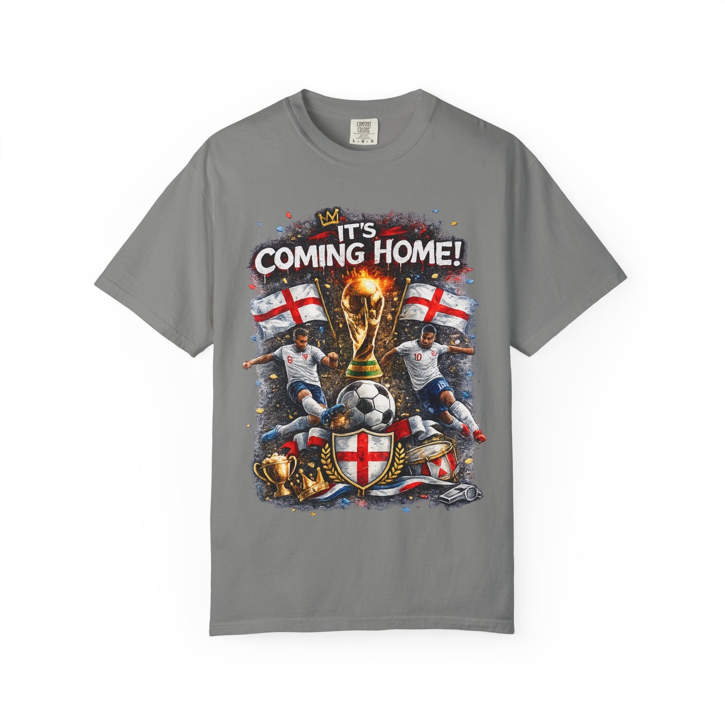 It's Coming Home football World Cup shirt | England flag soccer tee