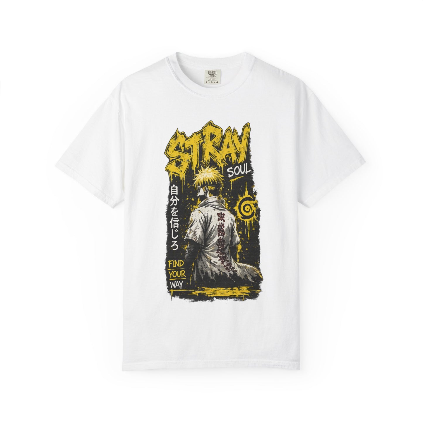 Stray Soul Graphic T-Shirt — Find Your Way Anime Streetwear