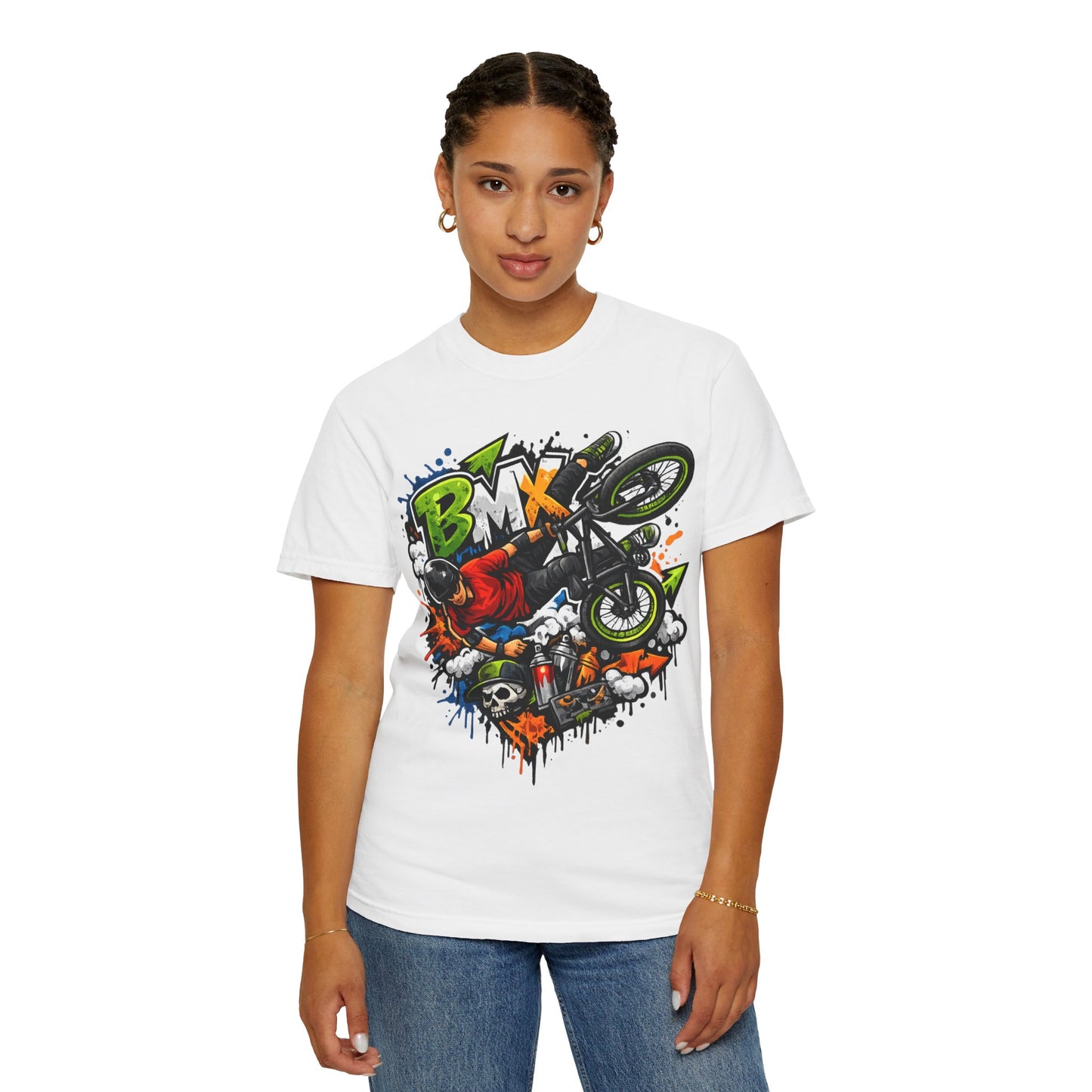 BMX Stunt Rider Graphic T-Shirt