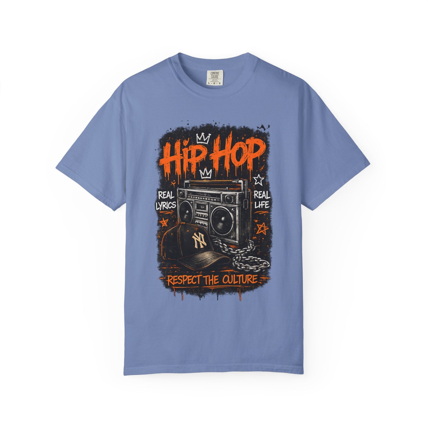Hip Hop Boombox Respect the Culture T-shirt | Streetwear Music Tee
