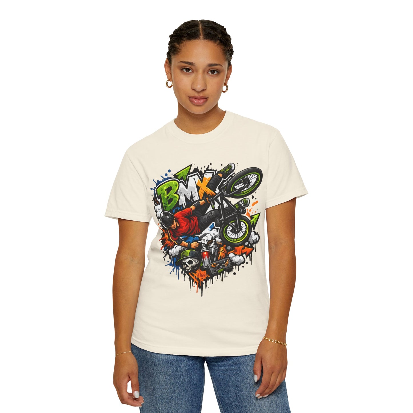 BMX Stunt Rider Graphic T-Shirt