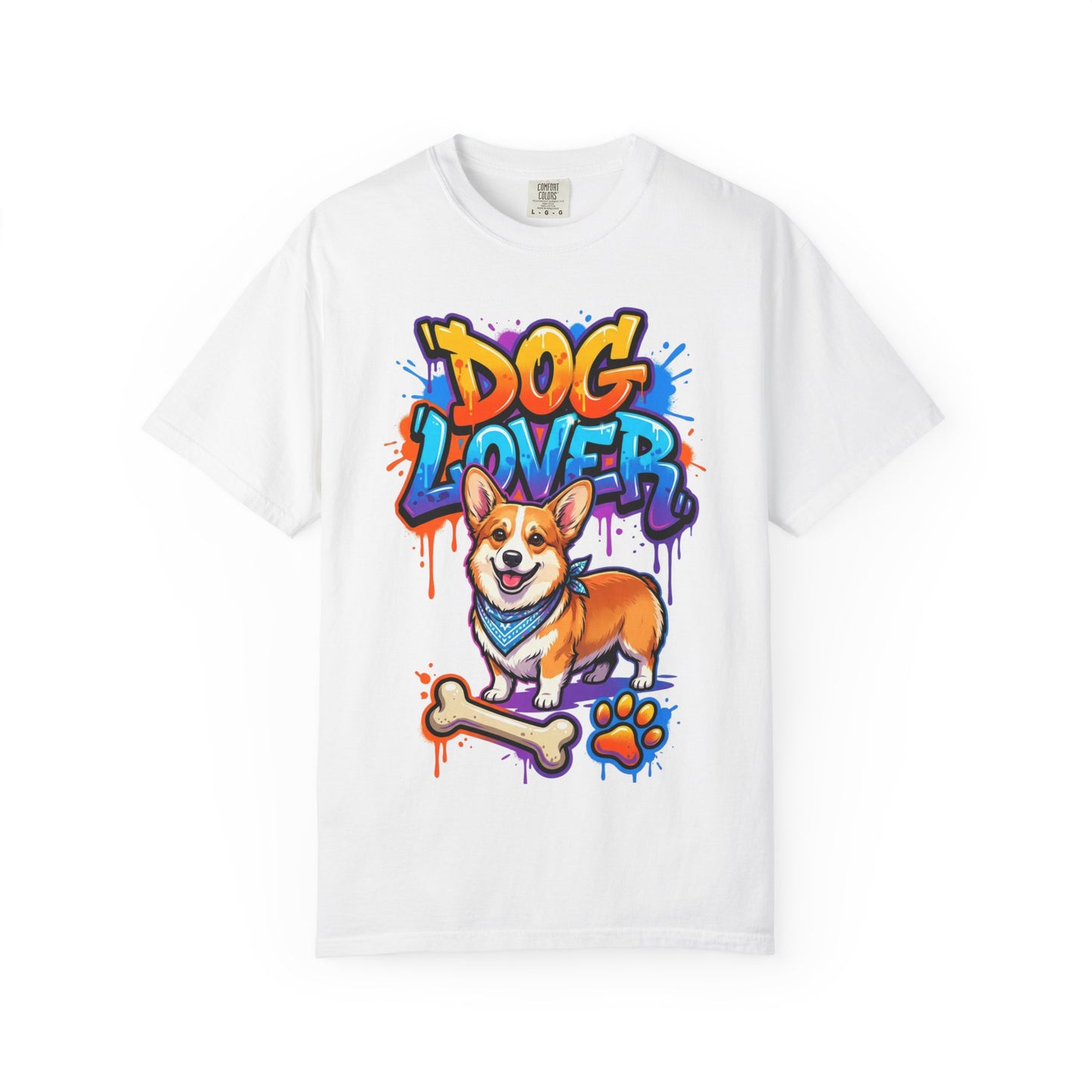 Dog Lover T-Shirt — Cute Corgi Graphic Tee