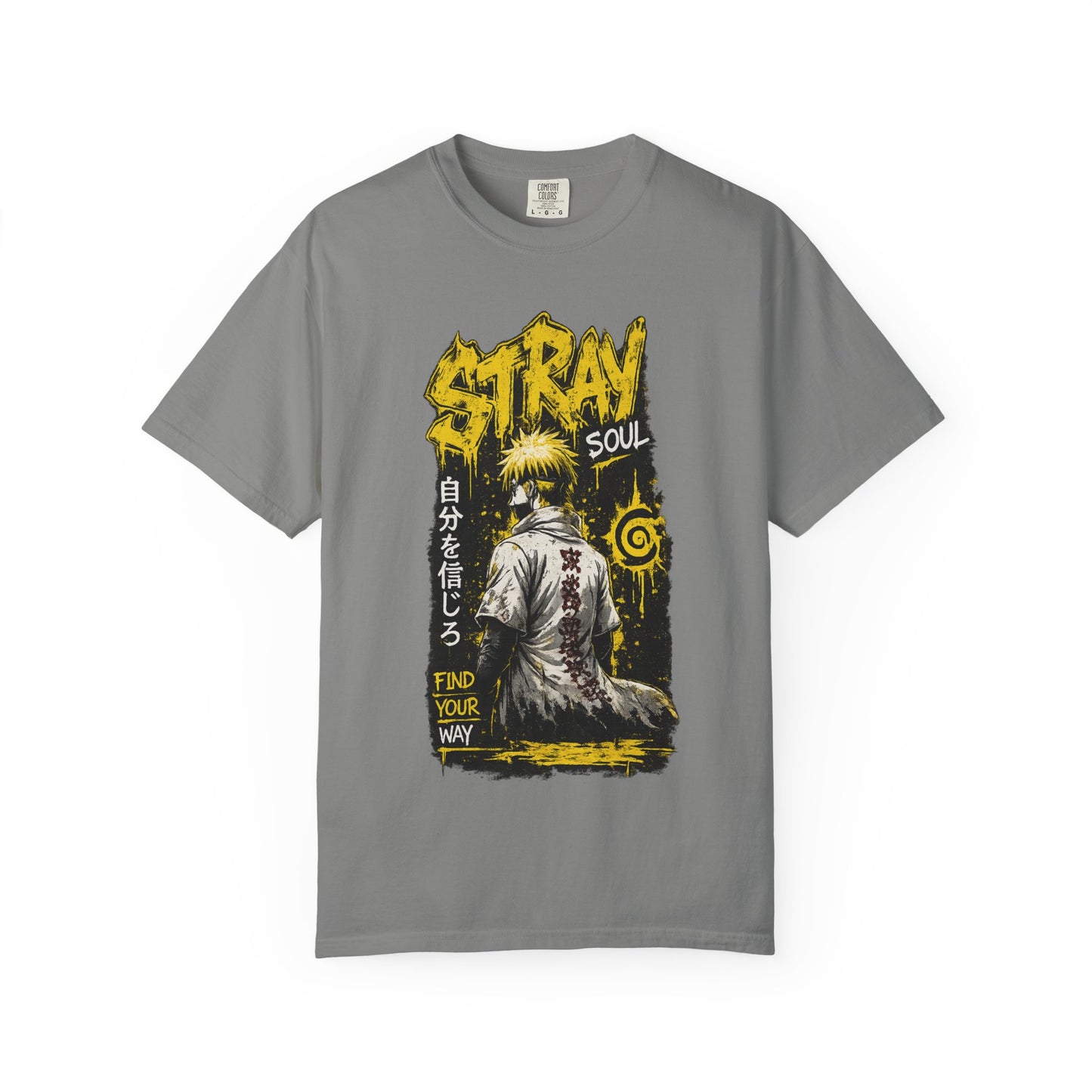 Stray Soul Graphic T-Shirt — Find Your Way Anime Streetwear