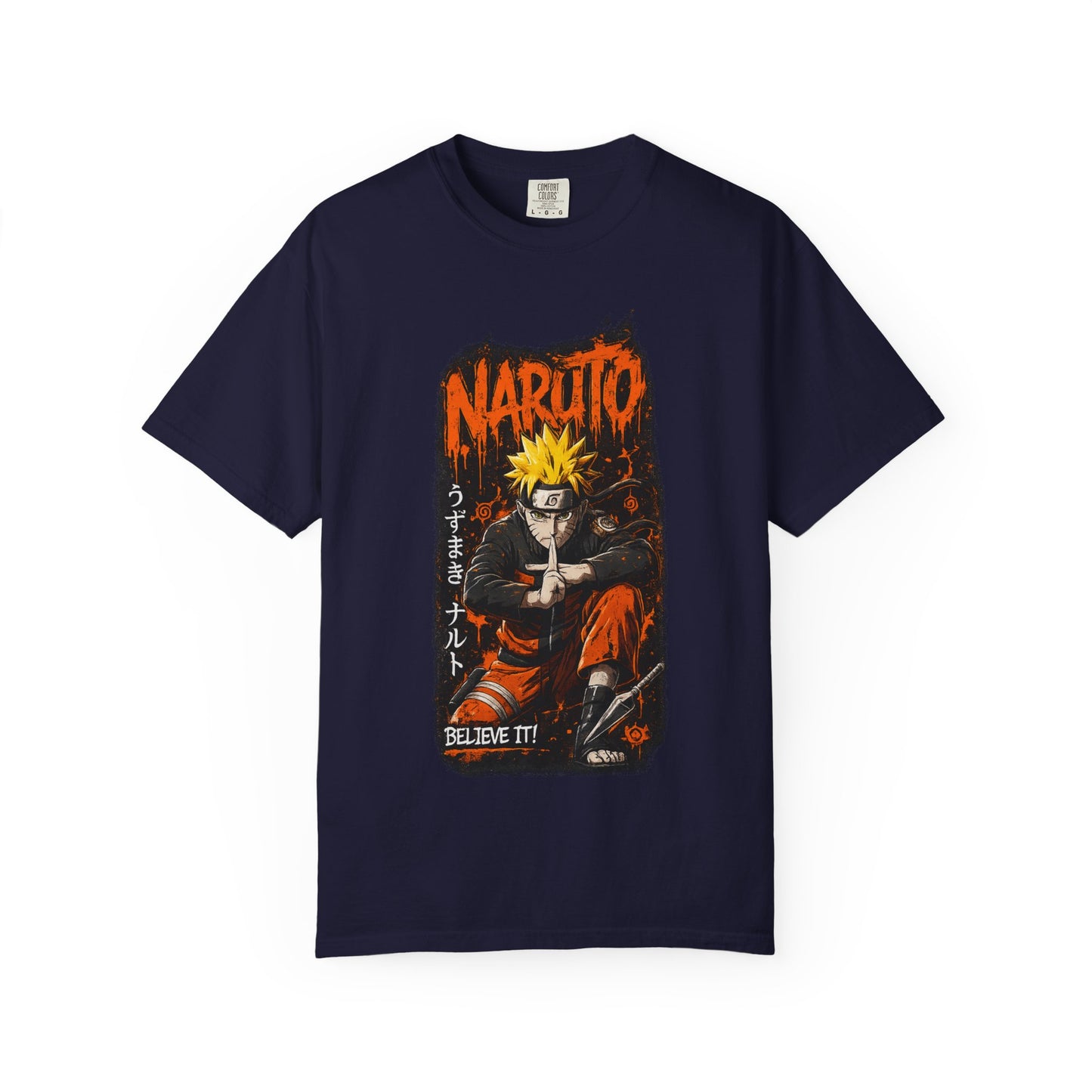 Naruto Graphic T-Shirt — Vintage Anime Design