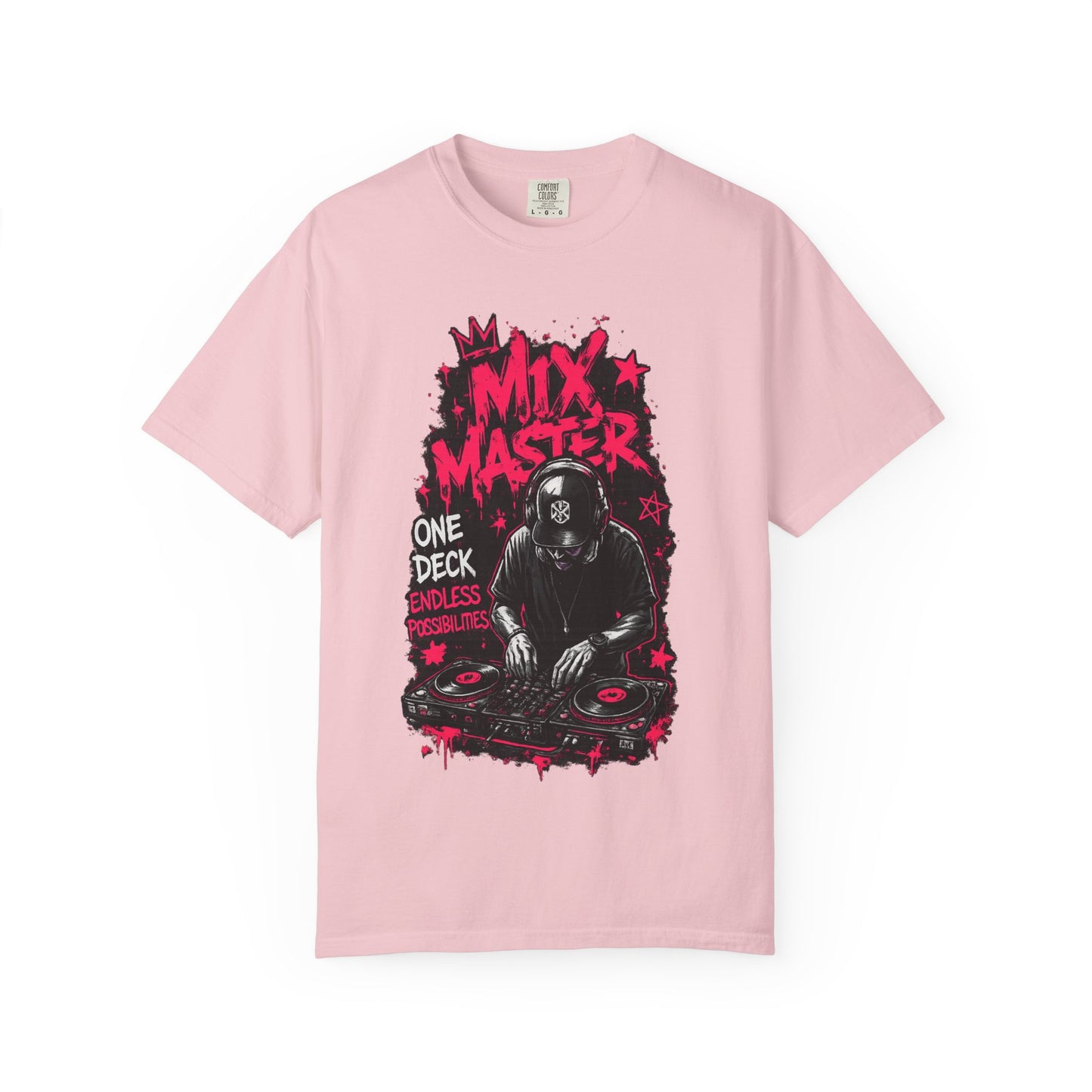 Mix Master DJ T-Shirt — Vintage Turntablist Graphic Tee