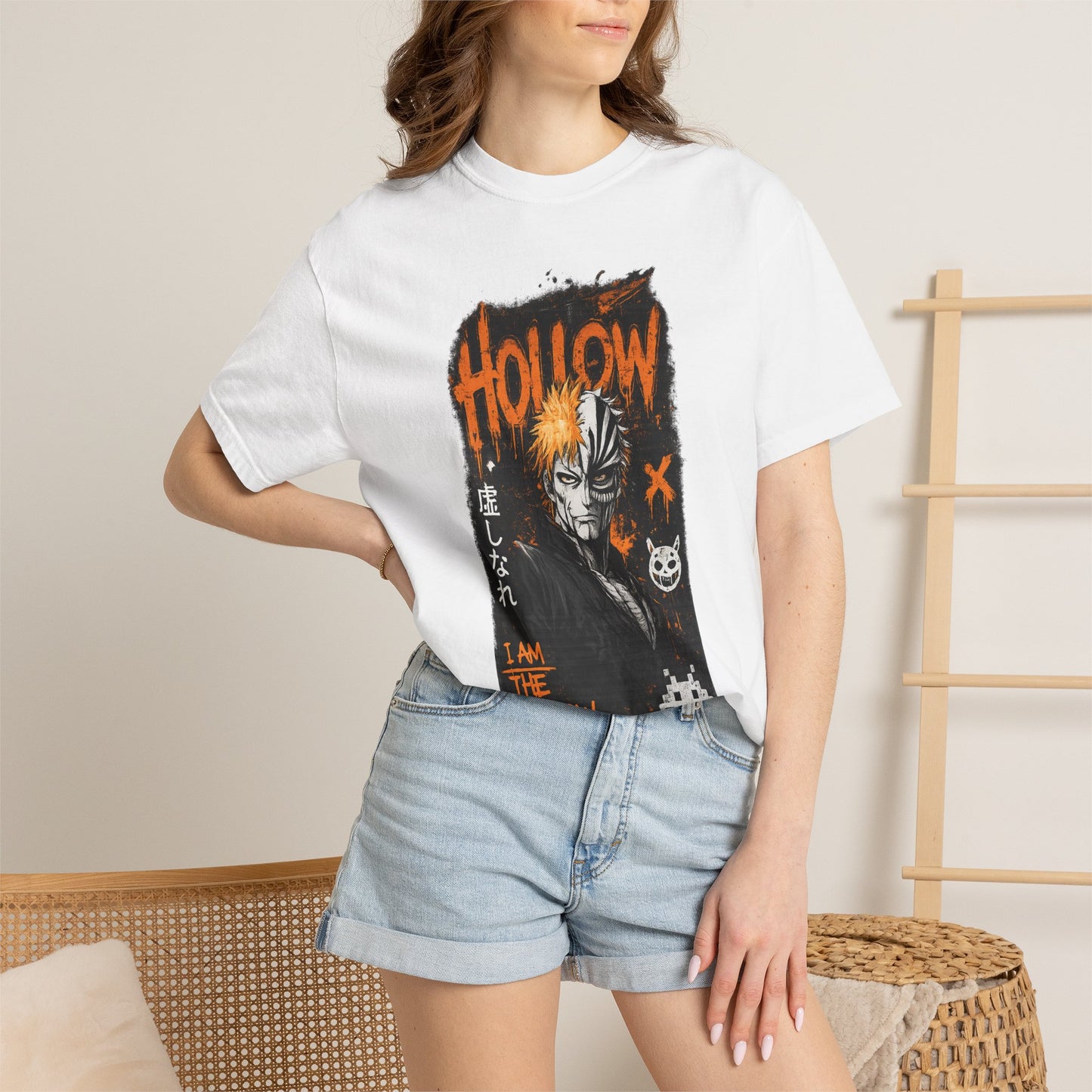 Hollow Anime Graphic T-Shirt — I Am The Hollow Illustration