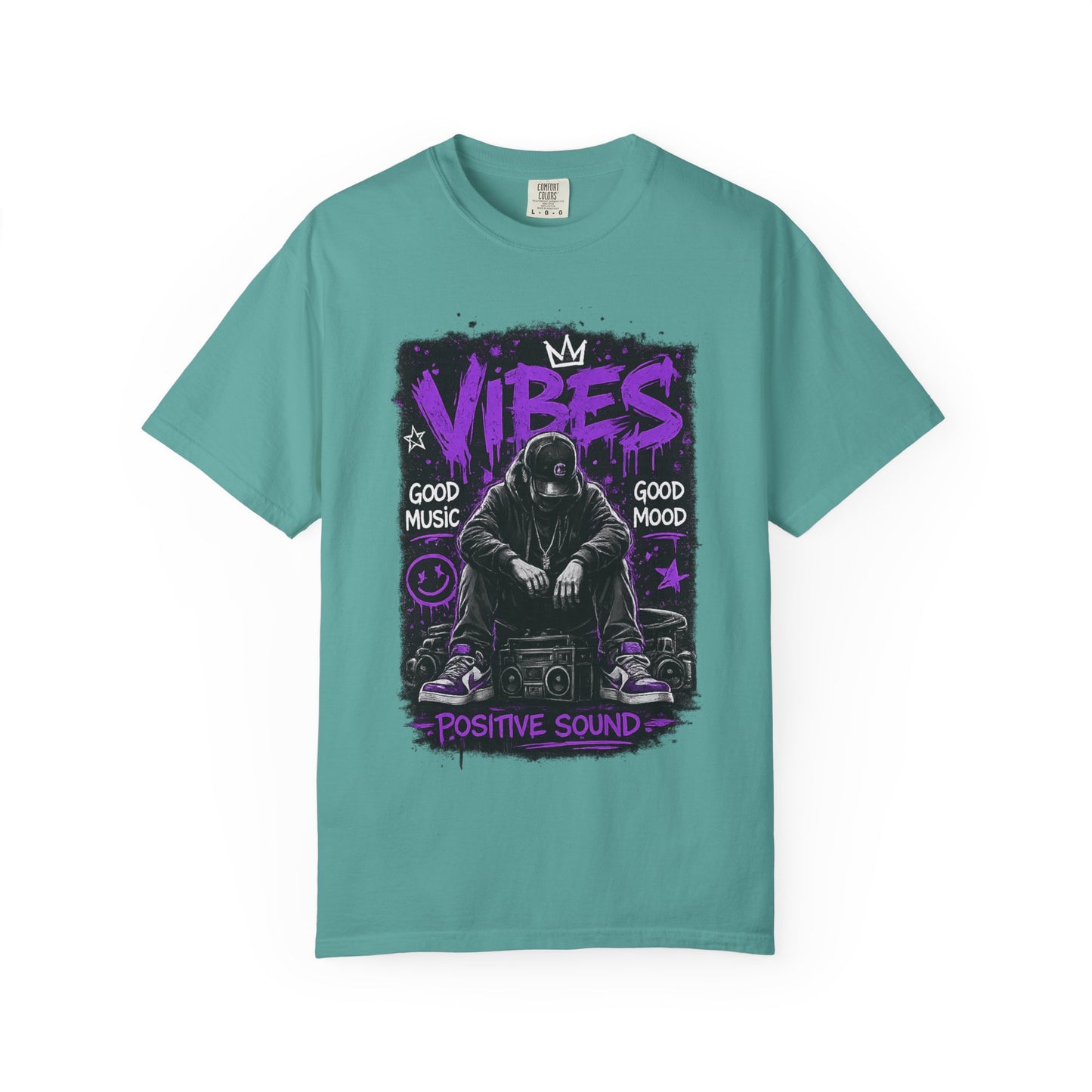 Vibes Graphic T-Shirt — Positive Sound Music Tee