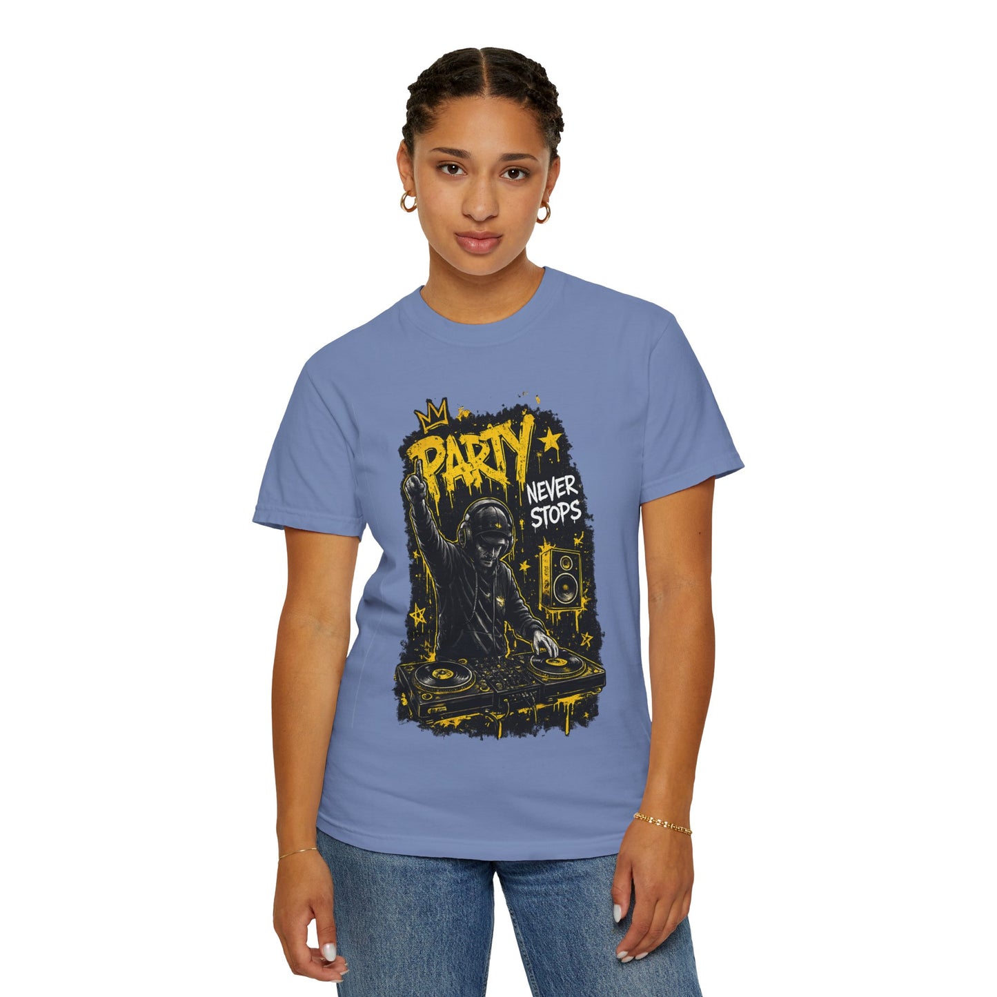 Party Never Stops DJ T-Shirt