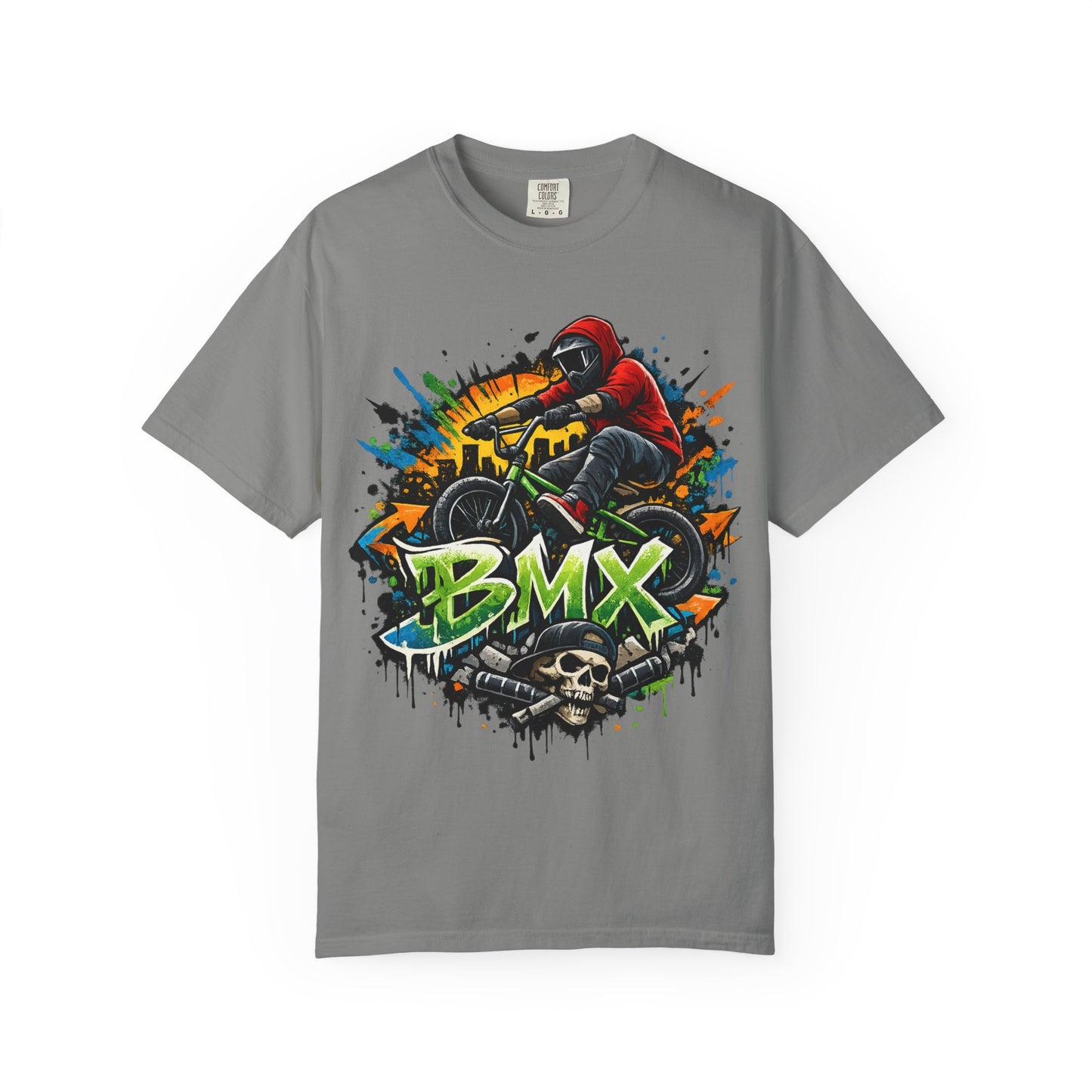 BMX Graphic T-Shirt — Urban Street Bike Rider Tee