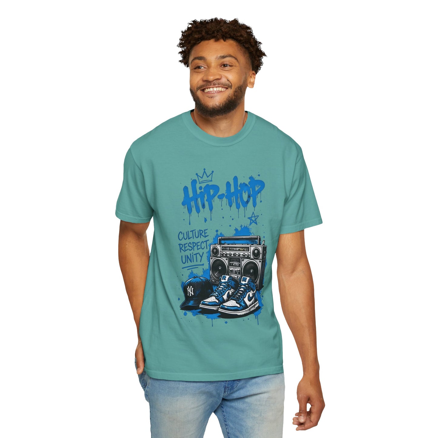 Hip-Hop Culture T-Shirt — "Hip-Hop: Culture Respect Unity" Graphic Tee