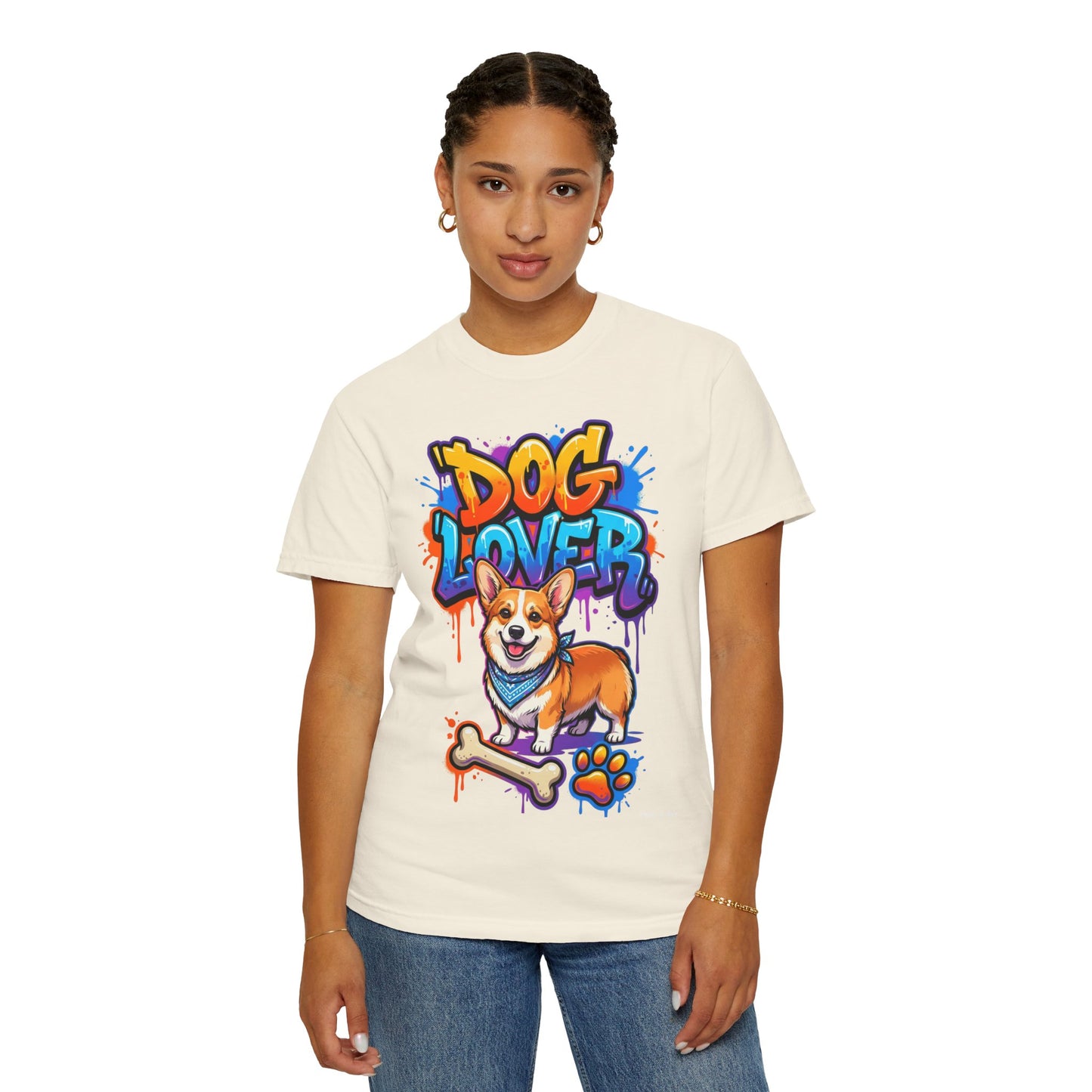 Dog Lover T-Shirt — Cute Corgi Graphic Tee