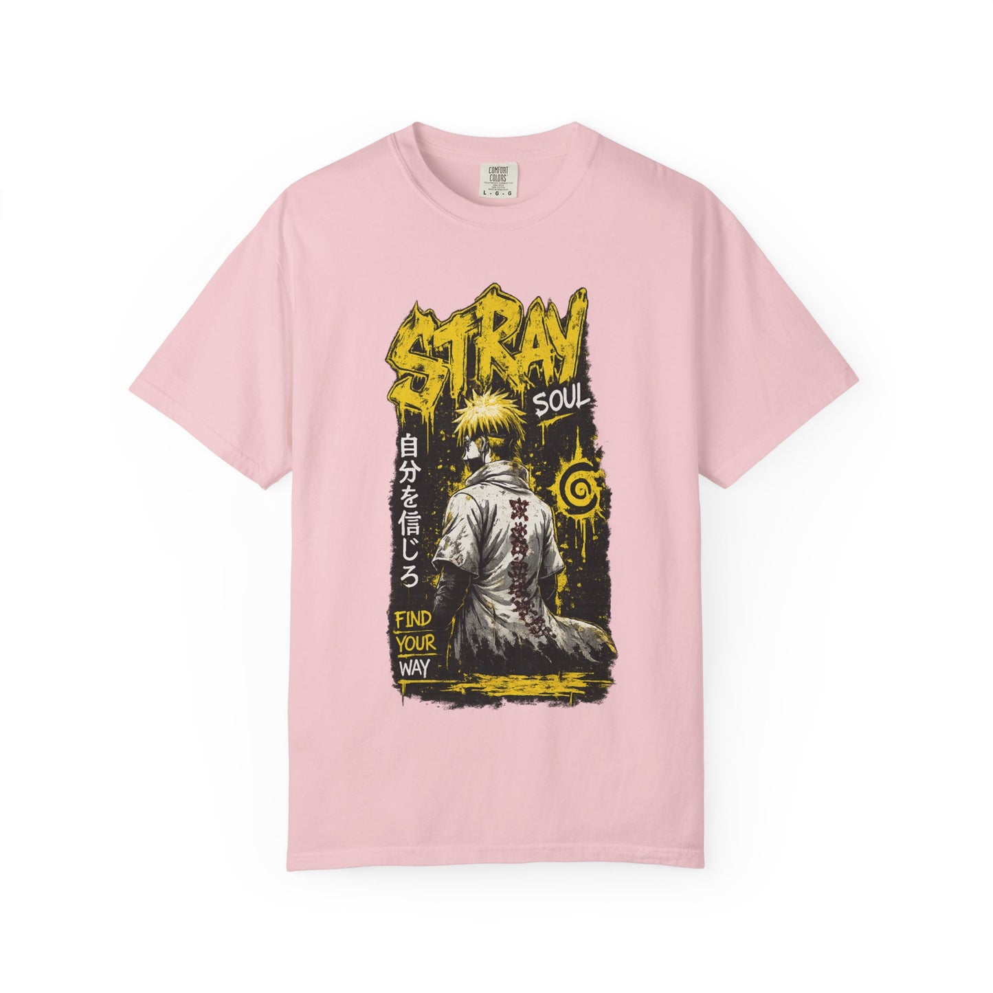 Stray Soul Graphic T-Shirt — Find Your Way Anime Streetwear