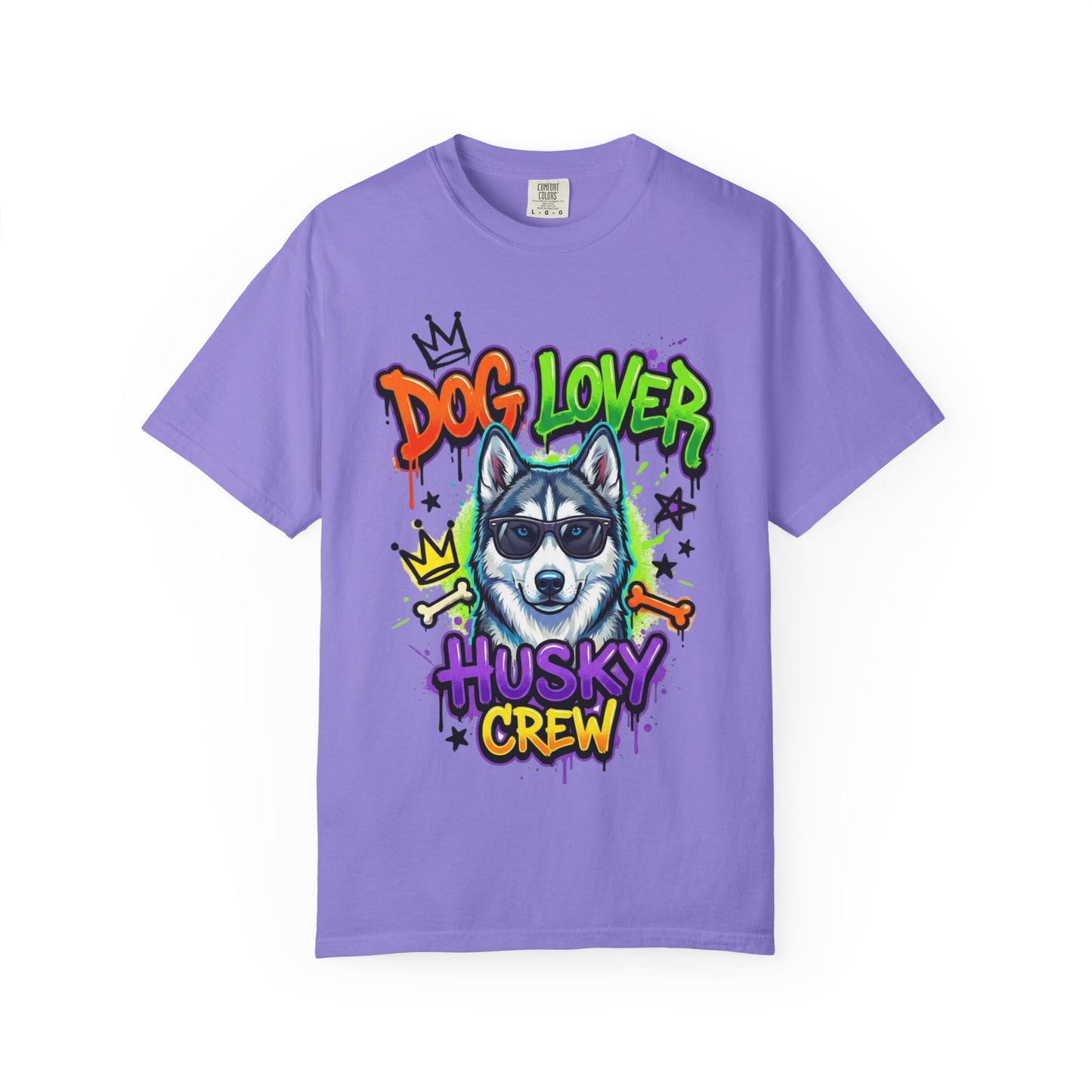 Dog Lover Husky Crew T-Shirt