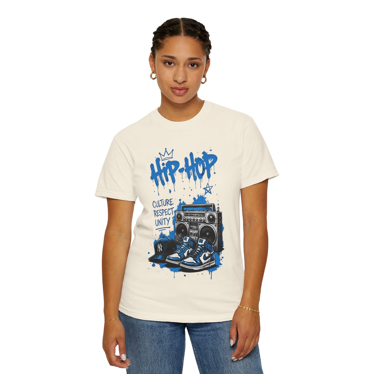 Hip-Hop Culture T-Shirt — "Hip-Hop: Culture Respect Unity" Graphic Tee