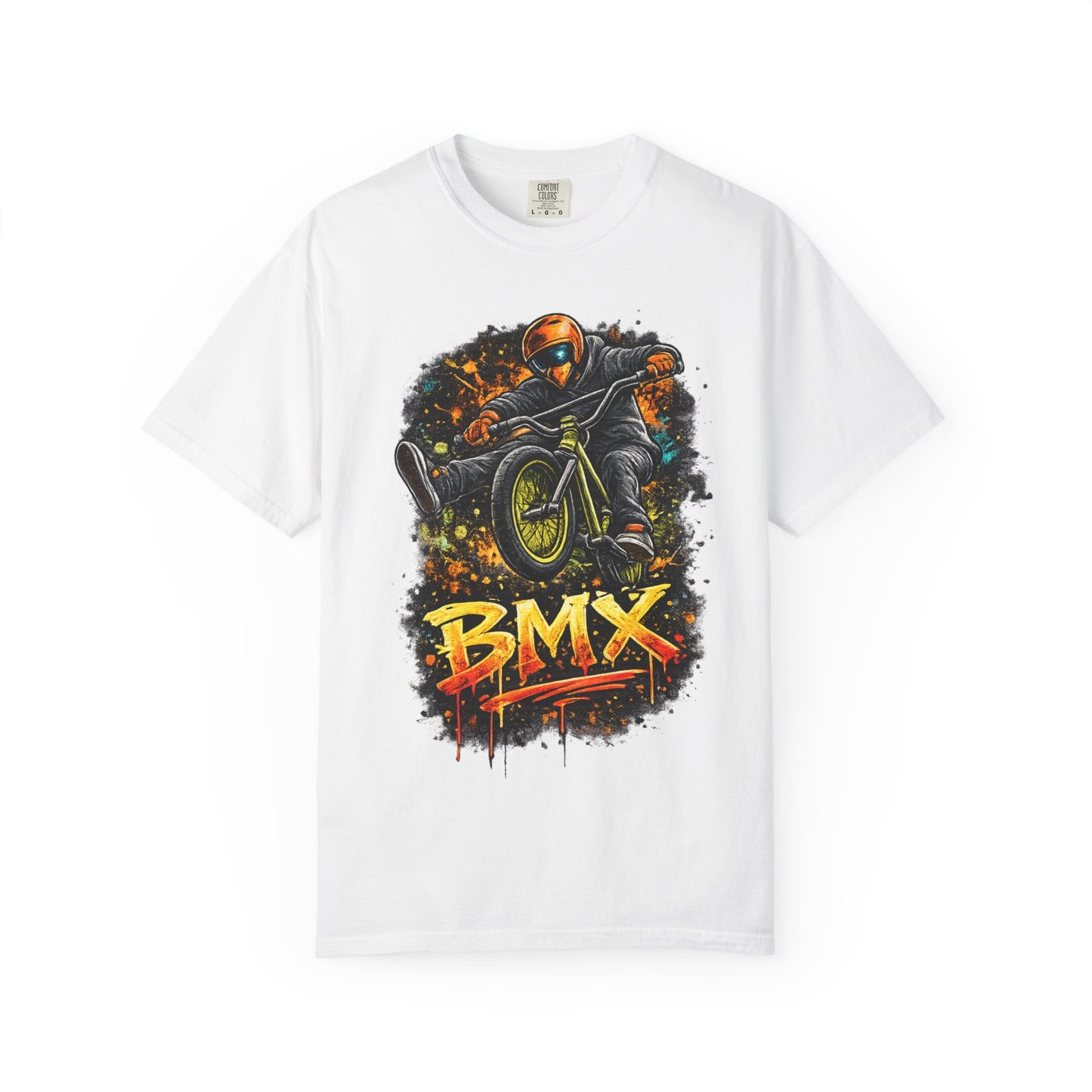 BMX Freestyle T-Shirt — Graphic BMX Rider Tee