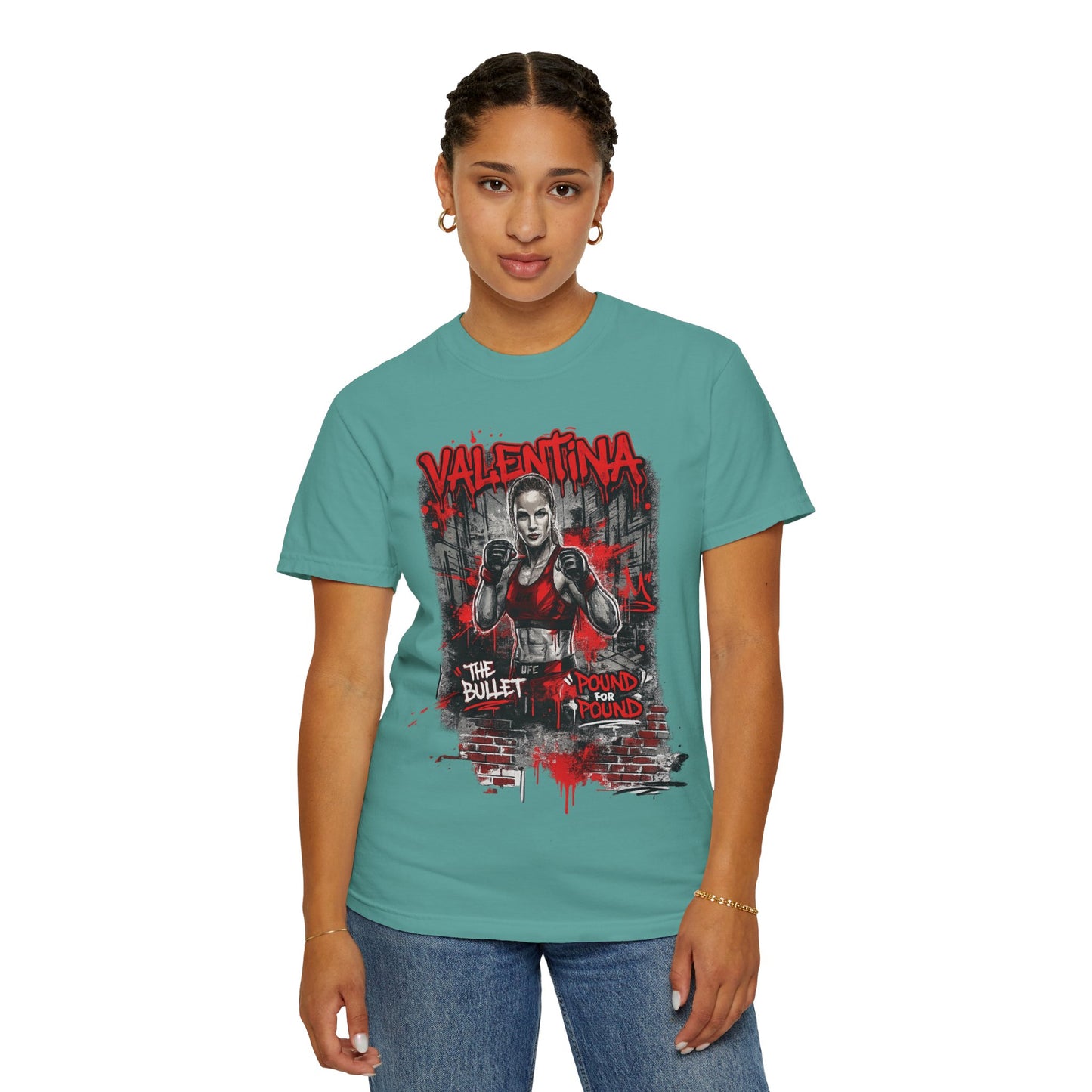 Valentina 'The Bullet' UFC T-Shirt — Women's Fighter Graphic Tee