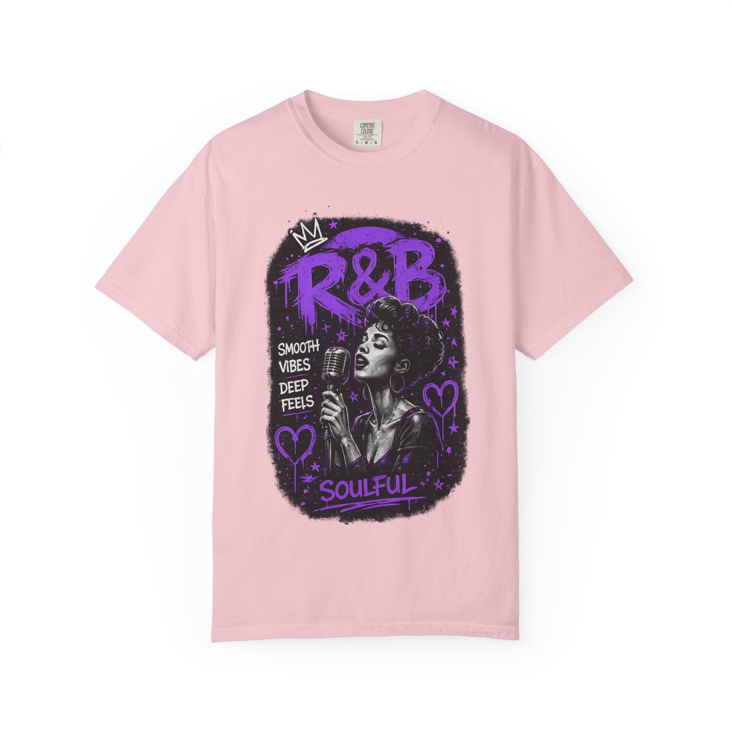 R&B Soulful Music Graphic T-Shirt — "Smooth Vibes, Deep Feels"