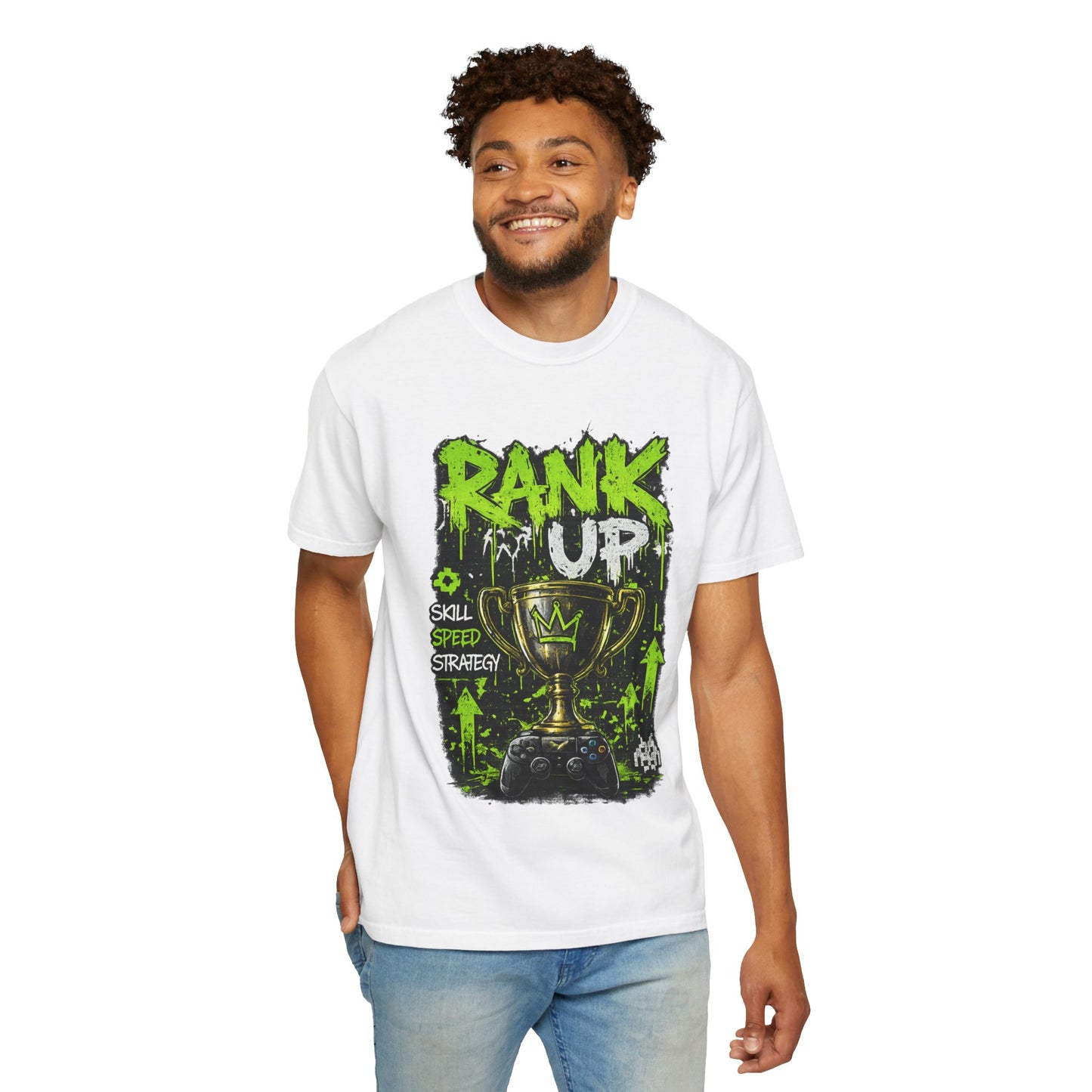 Rank Up Trophy Gaming T-Shirt