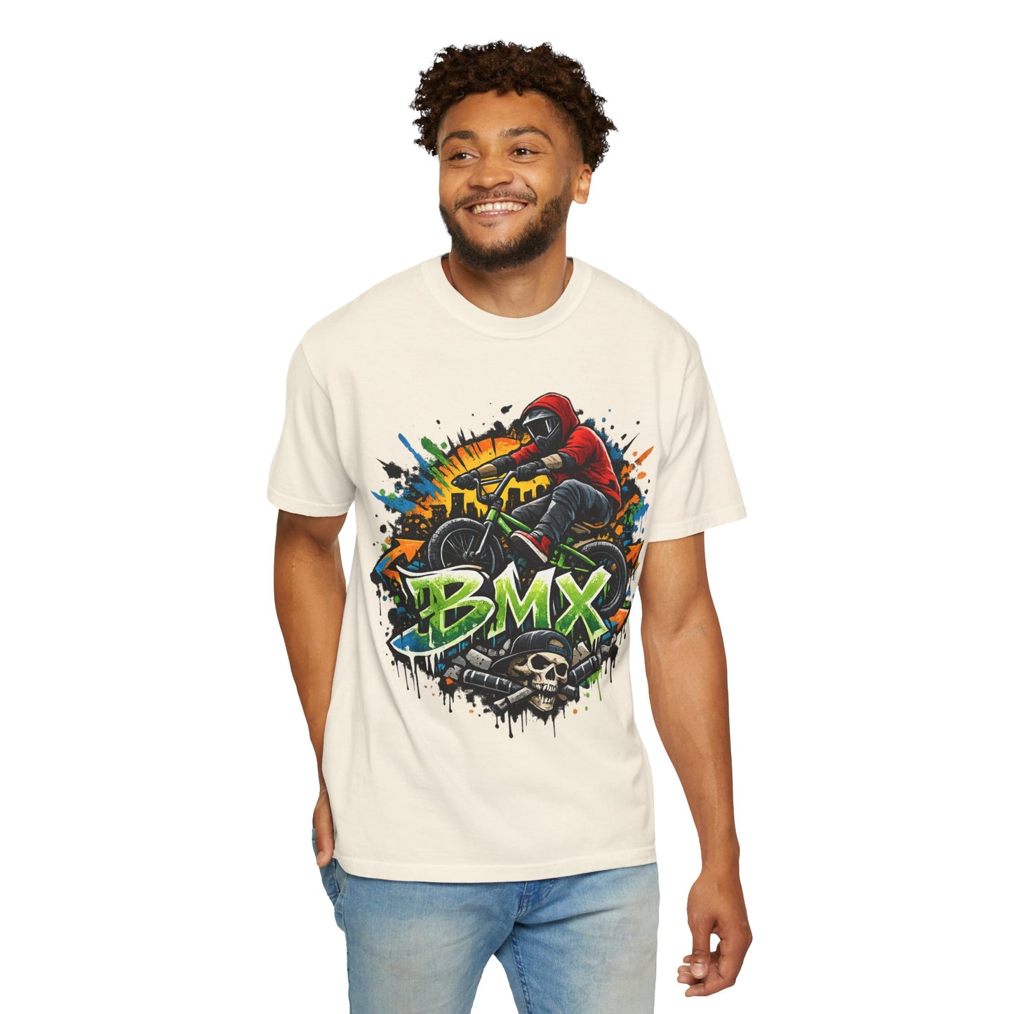 BMX Graphic T-Shirt — Urban Street Bike Rider Tee
