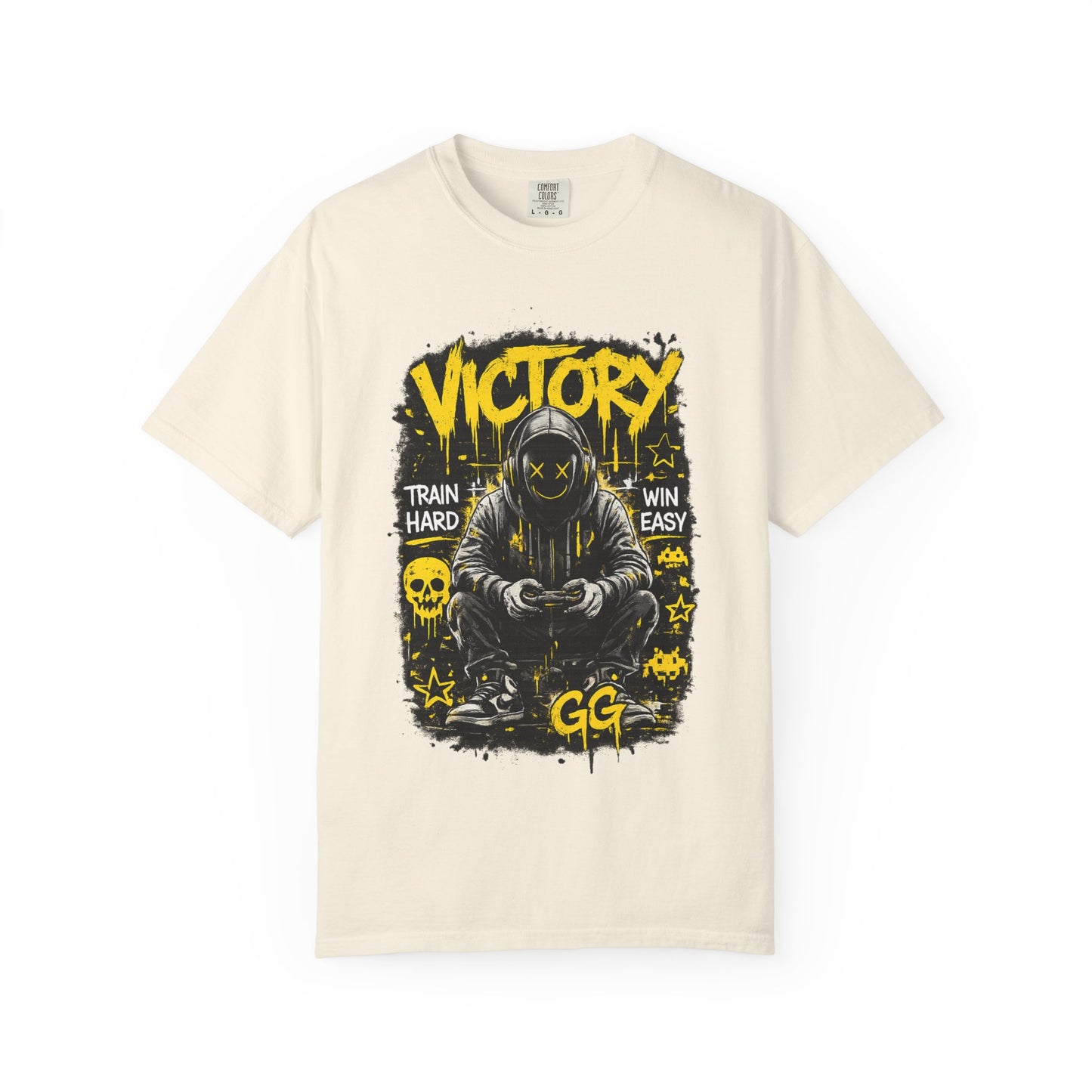 Victory Gamer Hooded Character T-shirt | GG Esports Graphic Tee