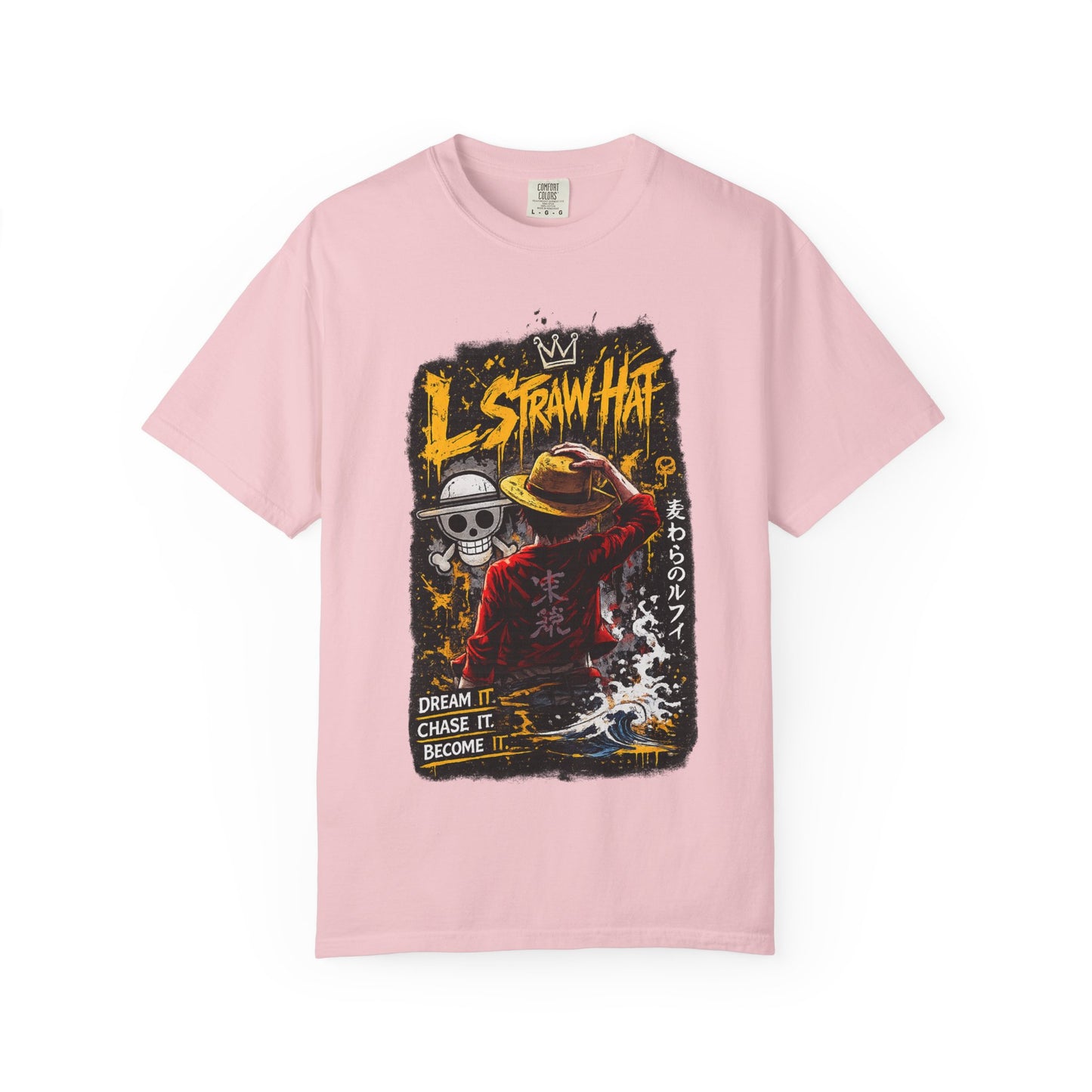Straw Hat Crew Anime Graphic T-Shirt — "Dream It. Chase It. Become It."