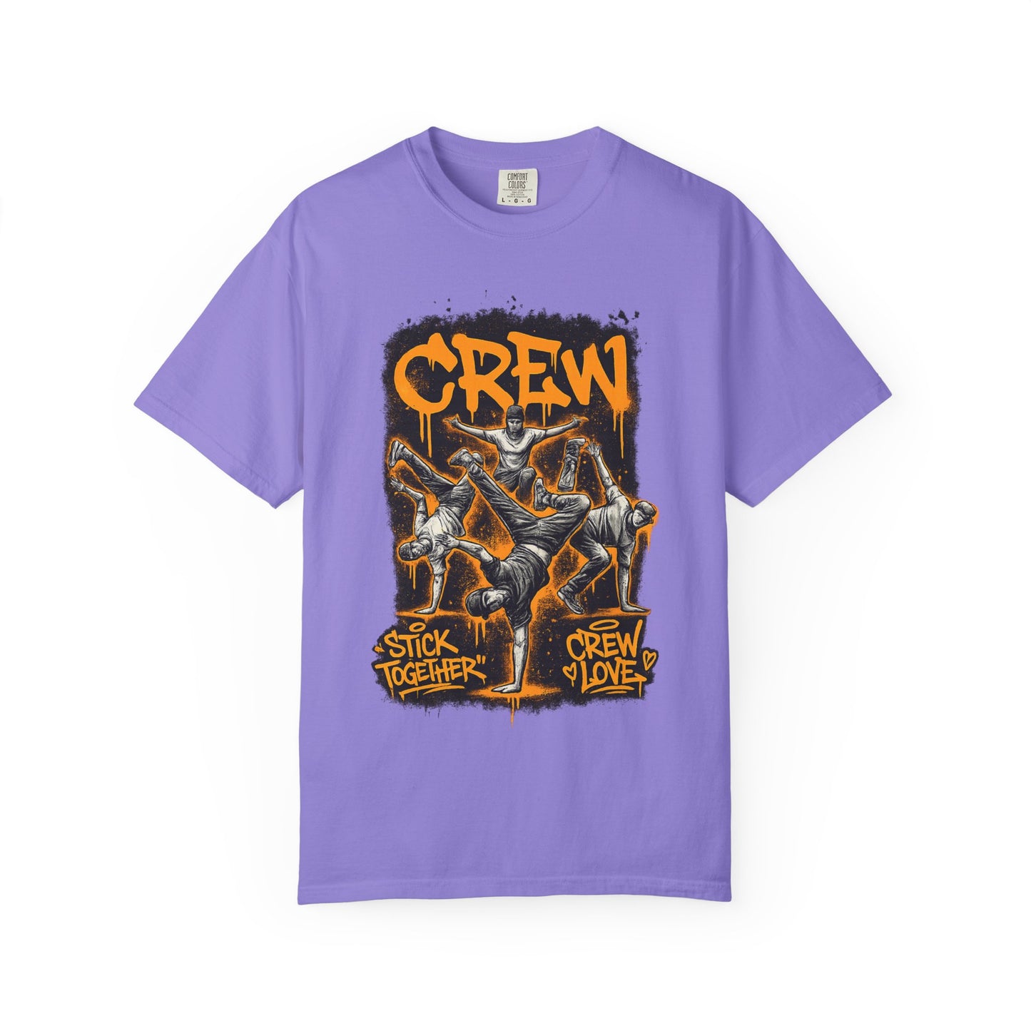 Crew Stick Together Graphic Tee — Skate Crew Vintage-Style Shirt